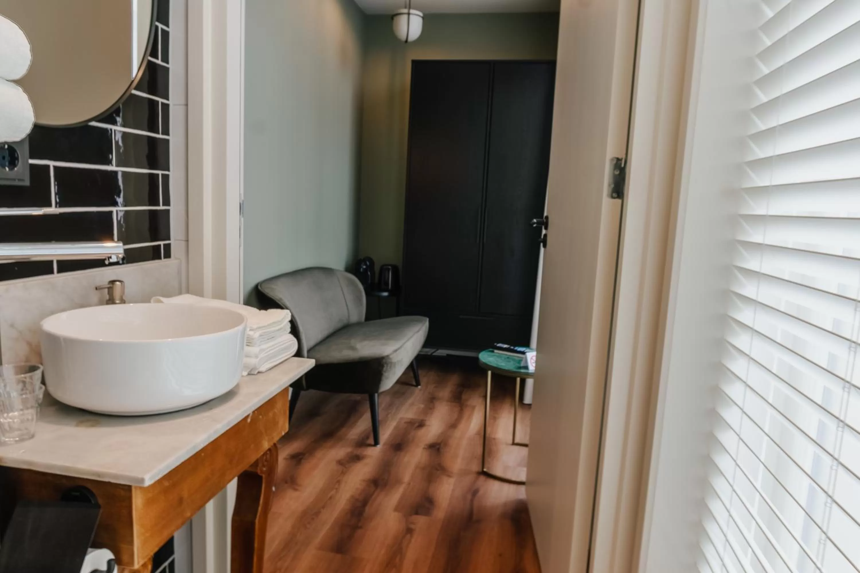 Seating area in In de Brouwerij