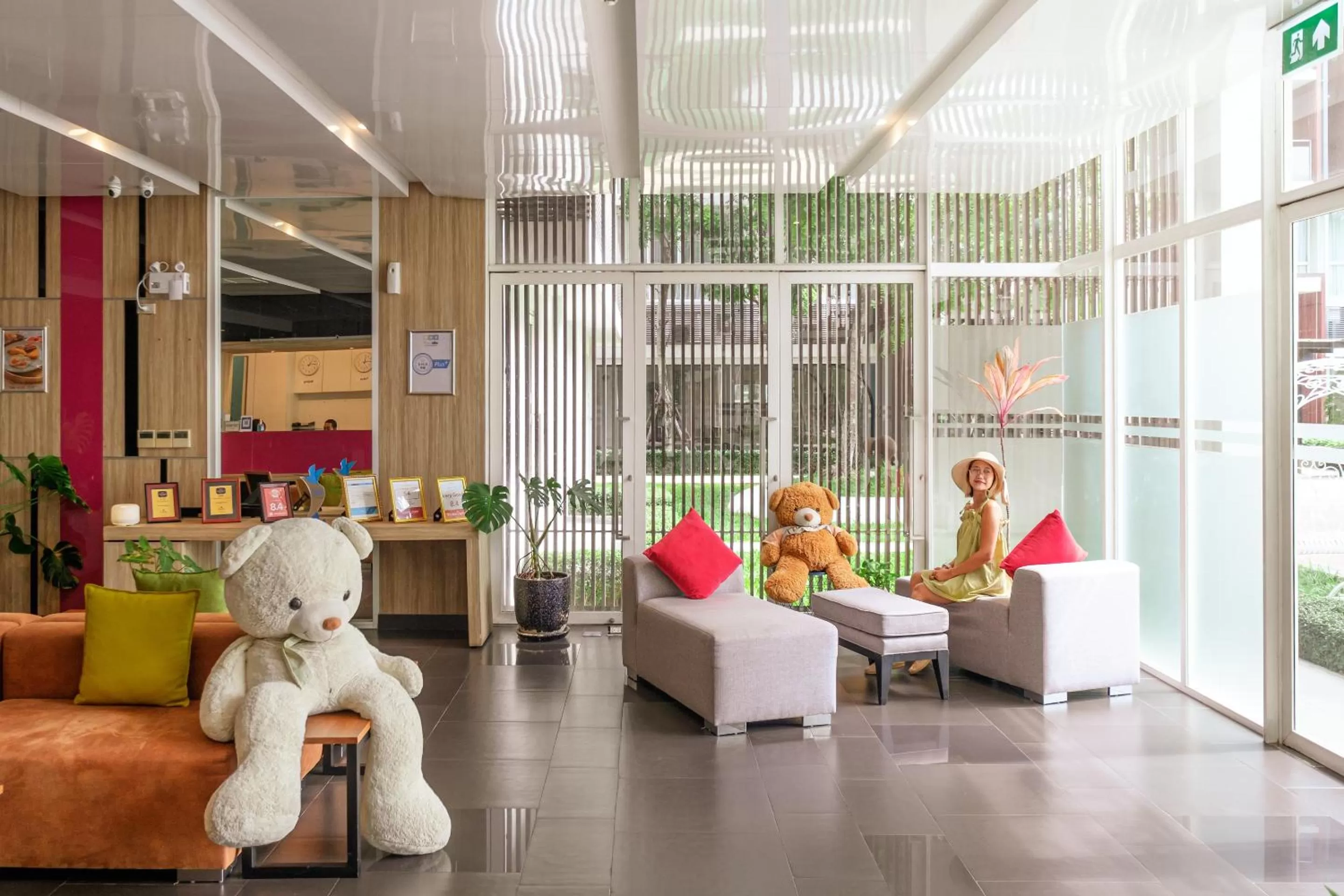 Lobby or reception in The Idle Hotel and Residence