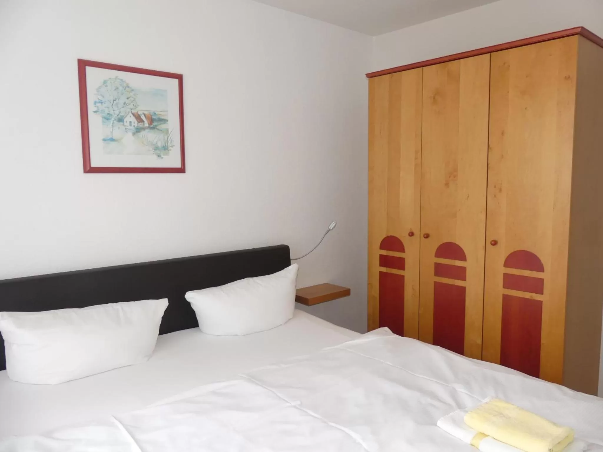 Bedroom, Bed in Apartmenthaus Binzer Sterne