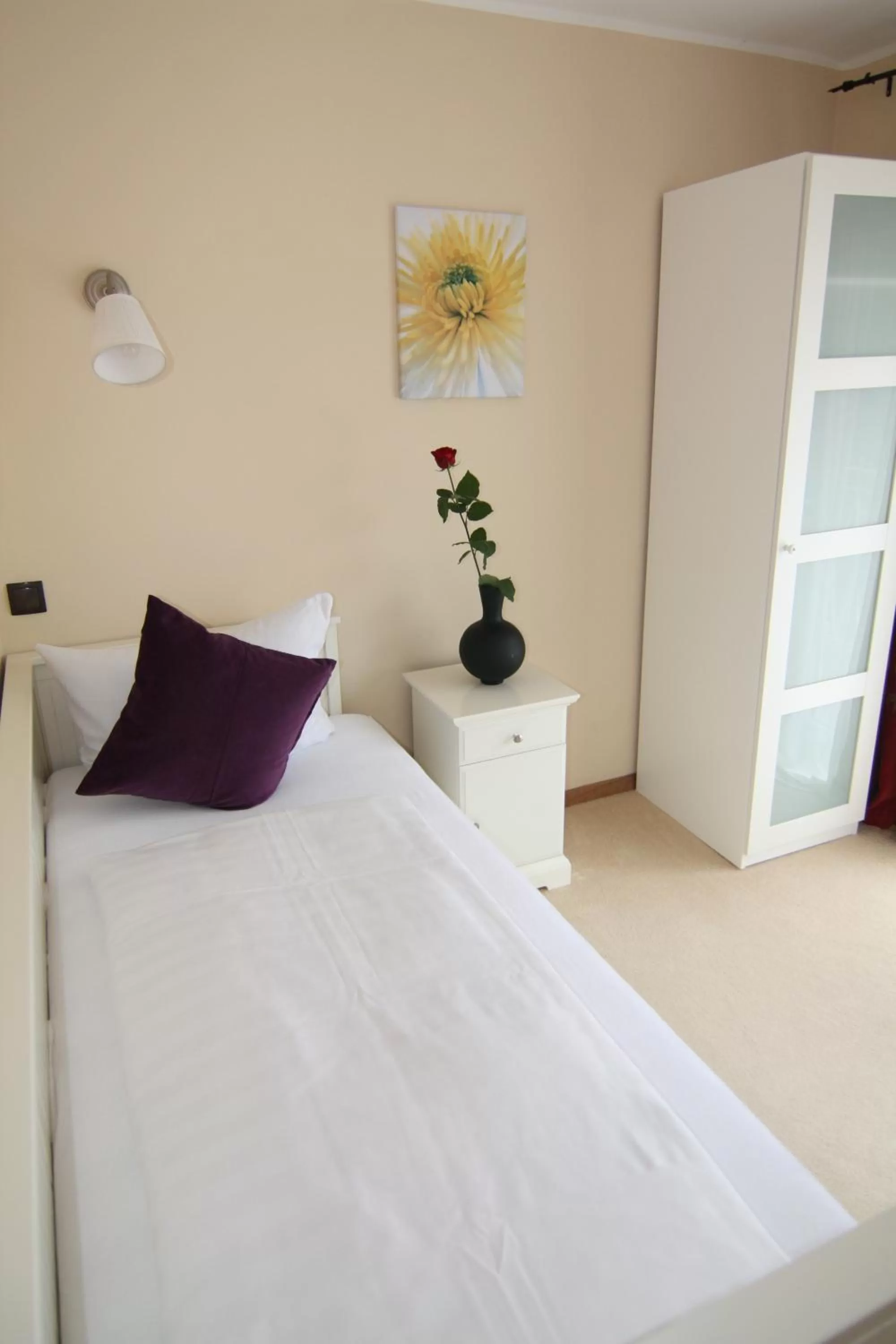 Bed in Hotel Heddernheimer Hof