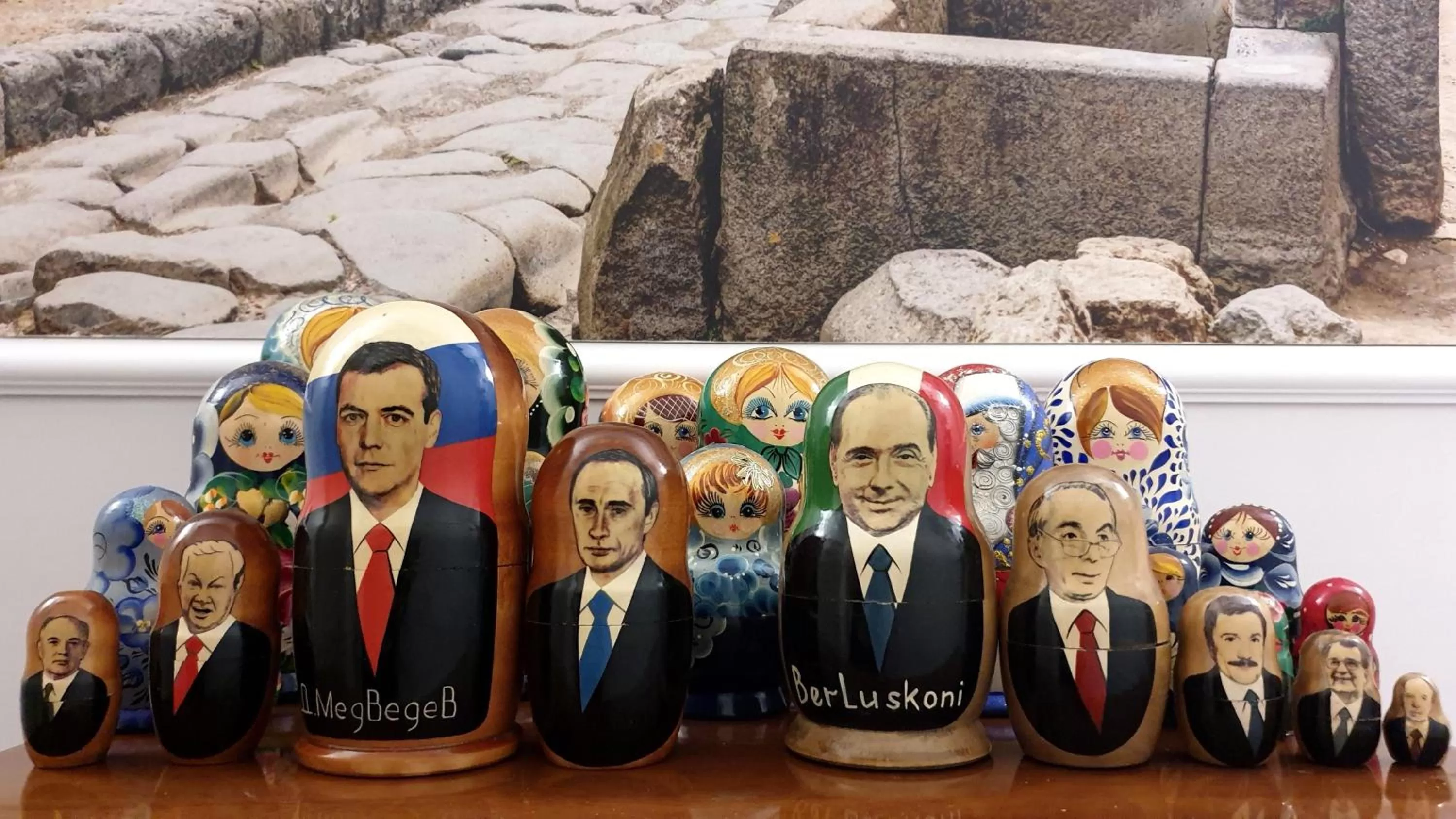 Decorative detail in B&B oh mamma mia POMPEI