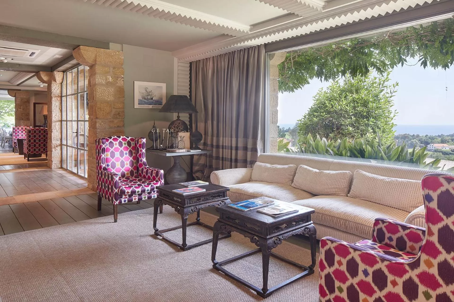 Living room in Hotel Iturregi