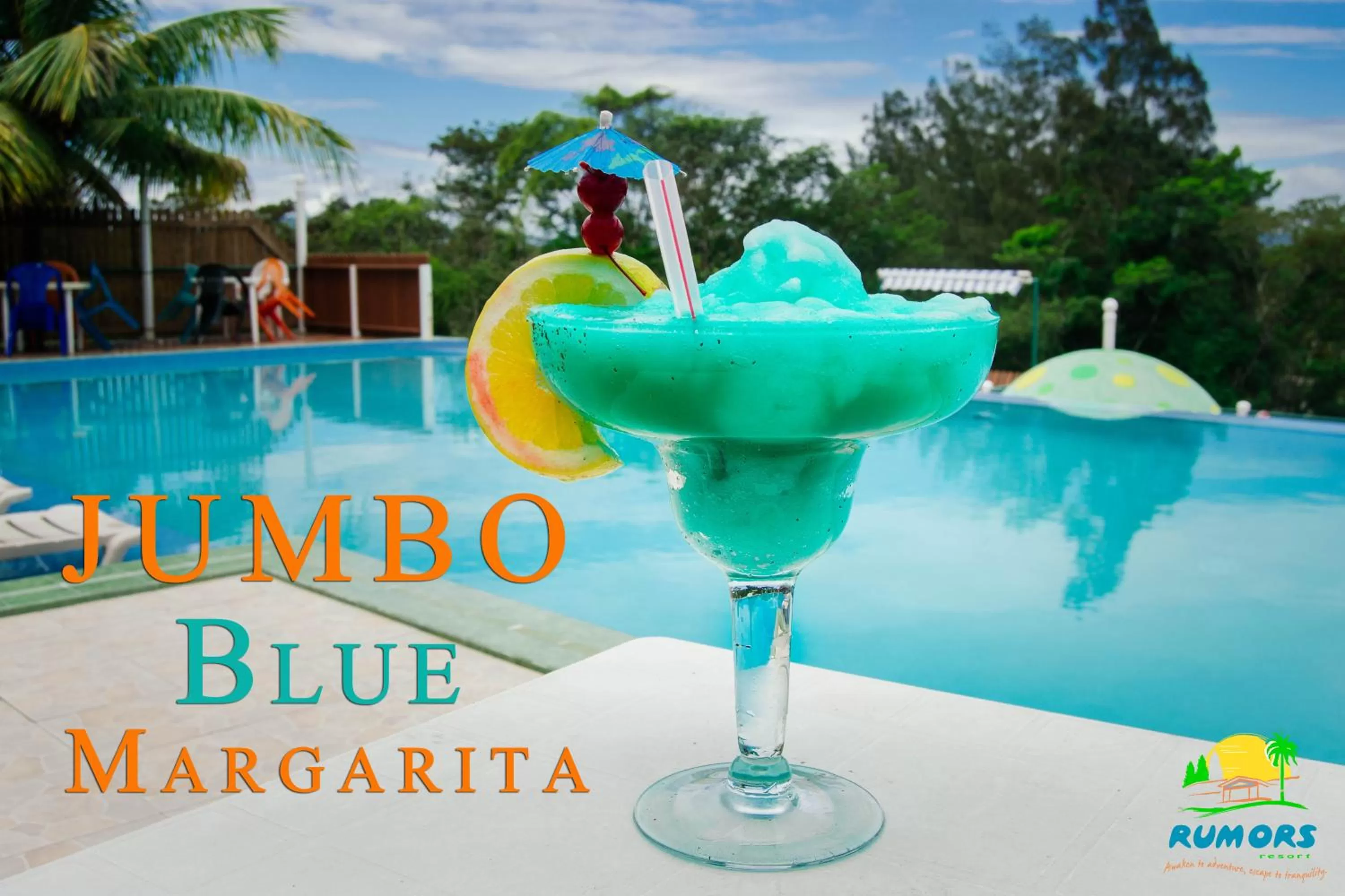 Swimming pool in Rumors Resort Hotel