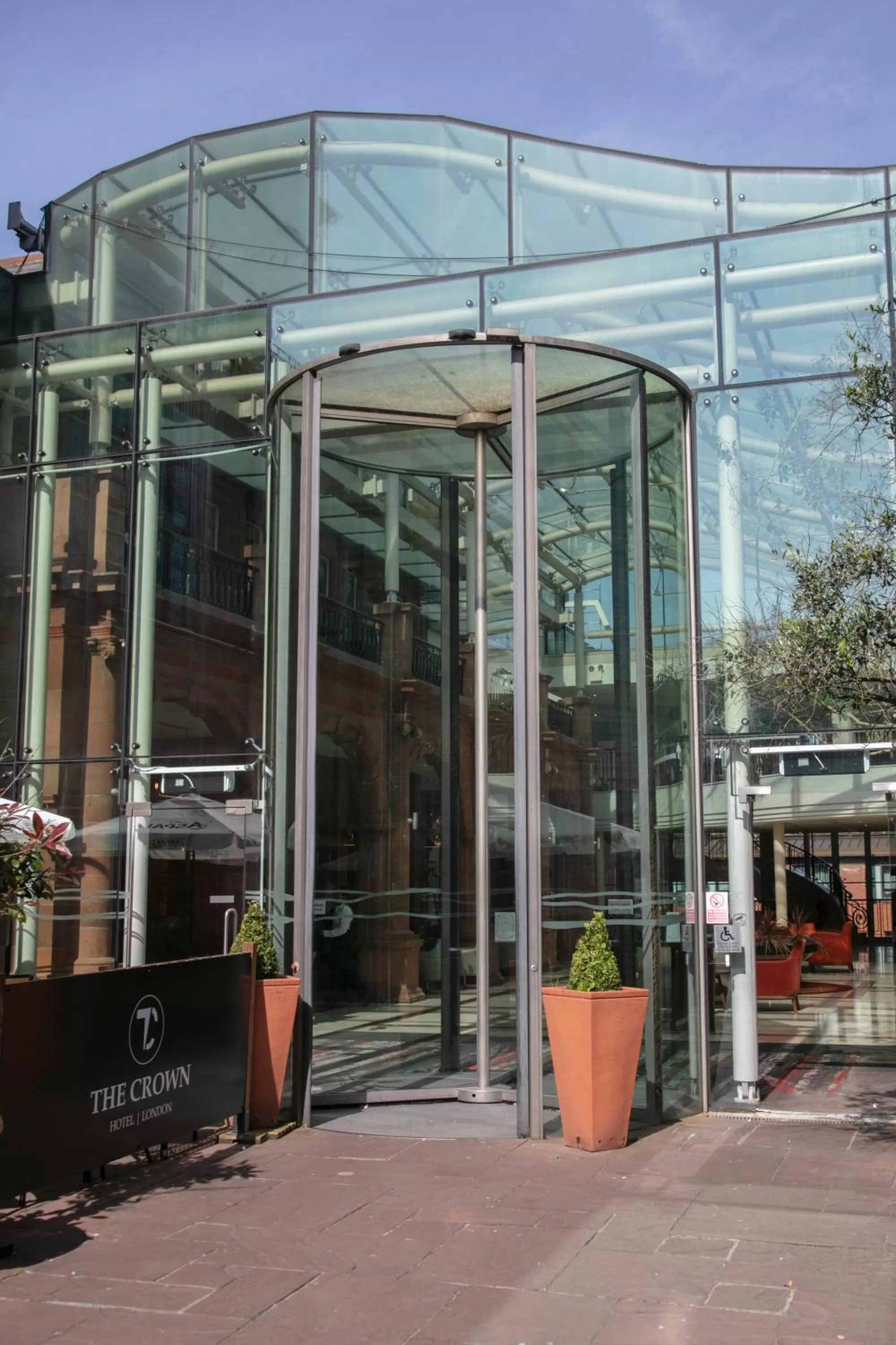 Property building in The Crown London, WorldHotels Distinctive