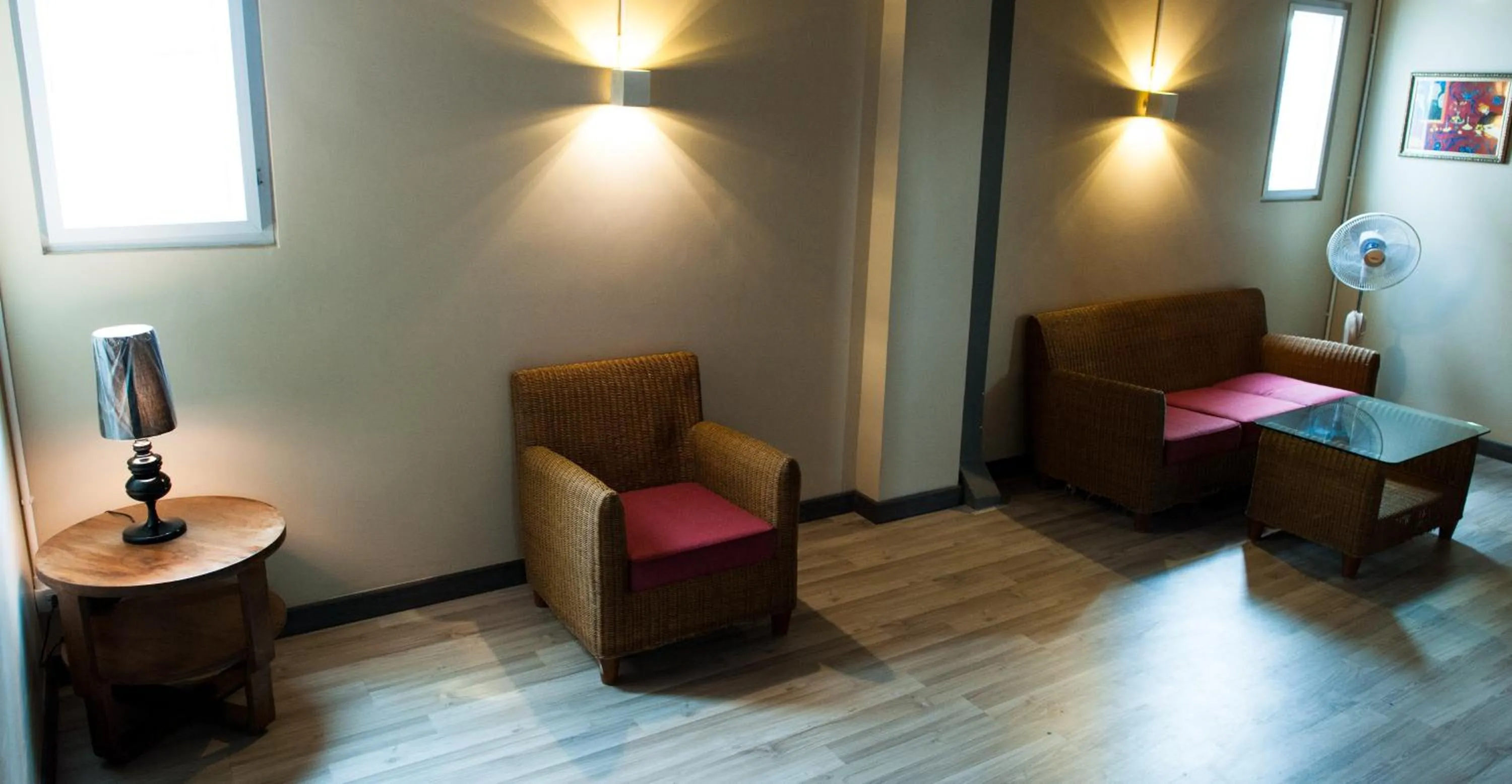 Living room in KENCOZY accommodation