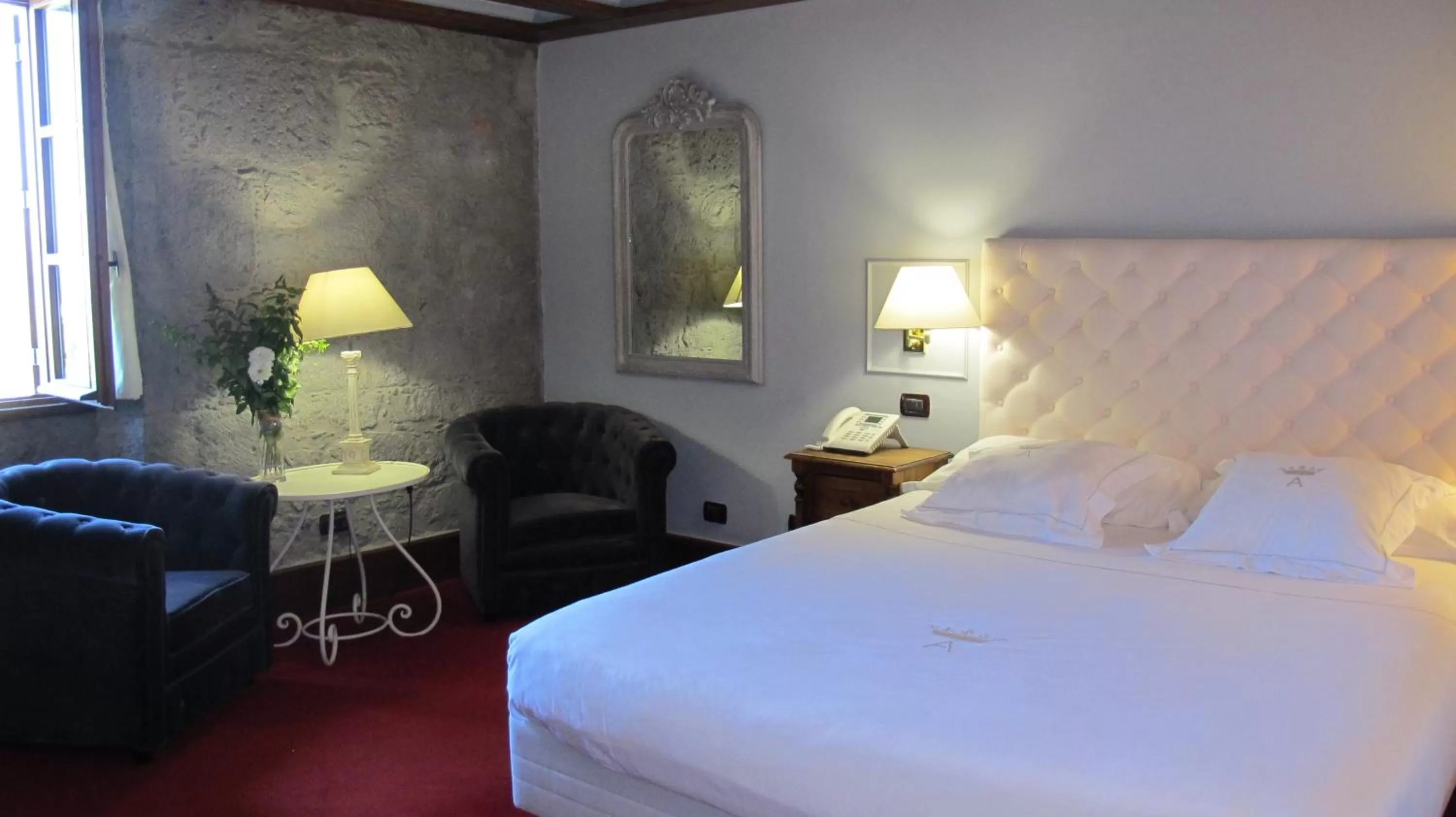 Bed in Hotel Rural Hacienda del Buen Suceso