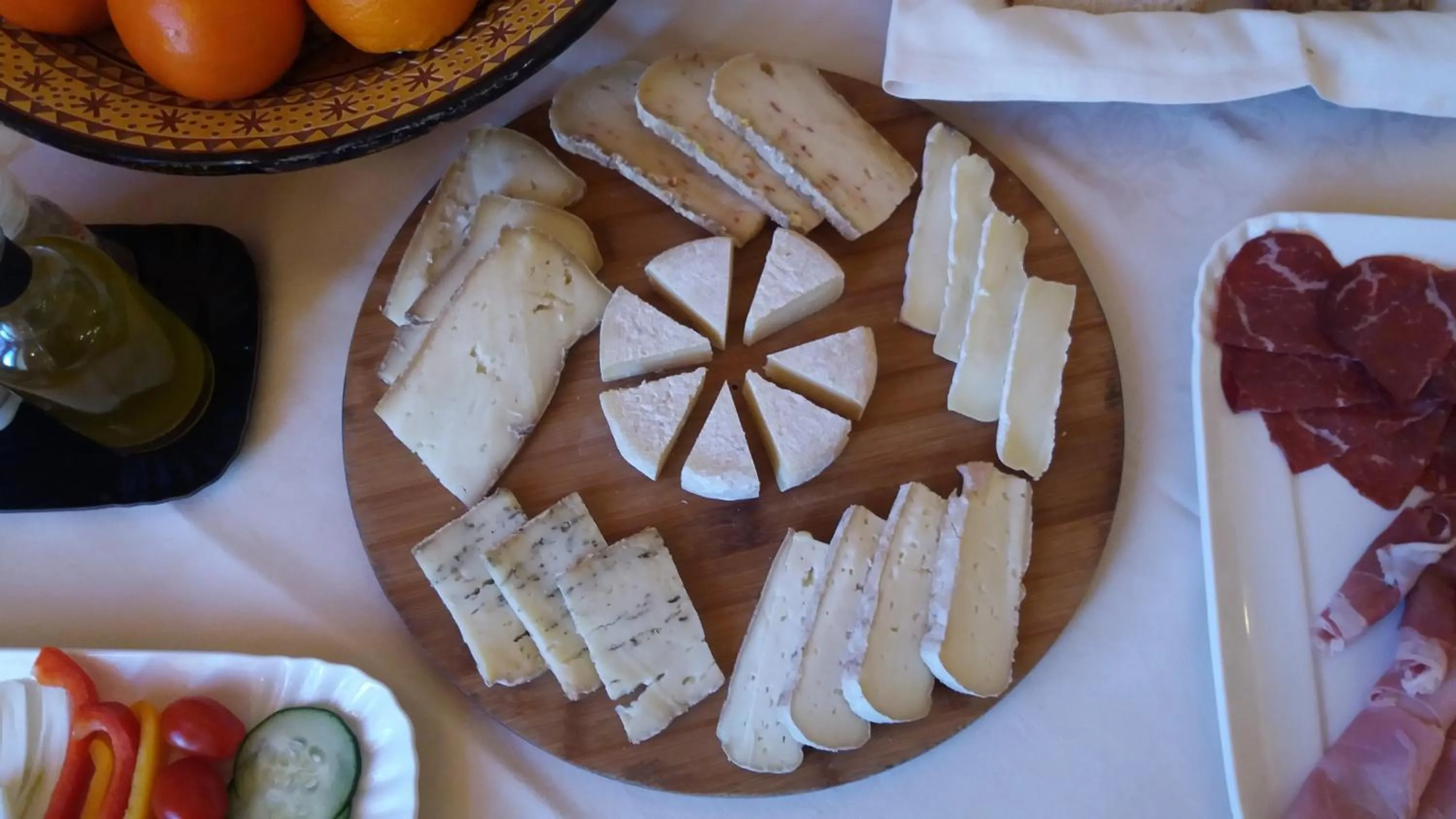 Buffet breakfast in Hotel Villa Lauri