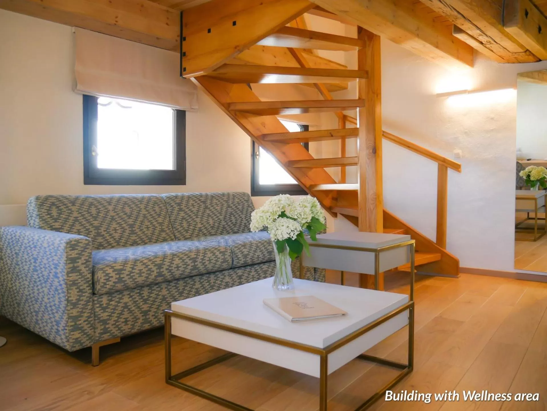 Seating area in Hotel Spichrz