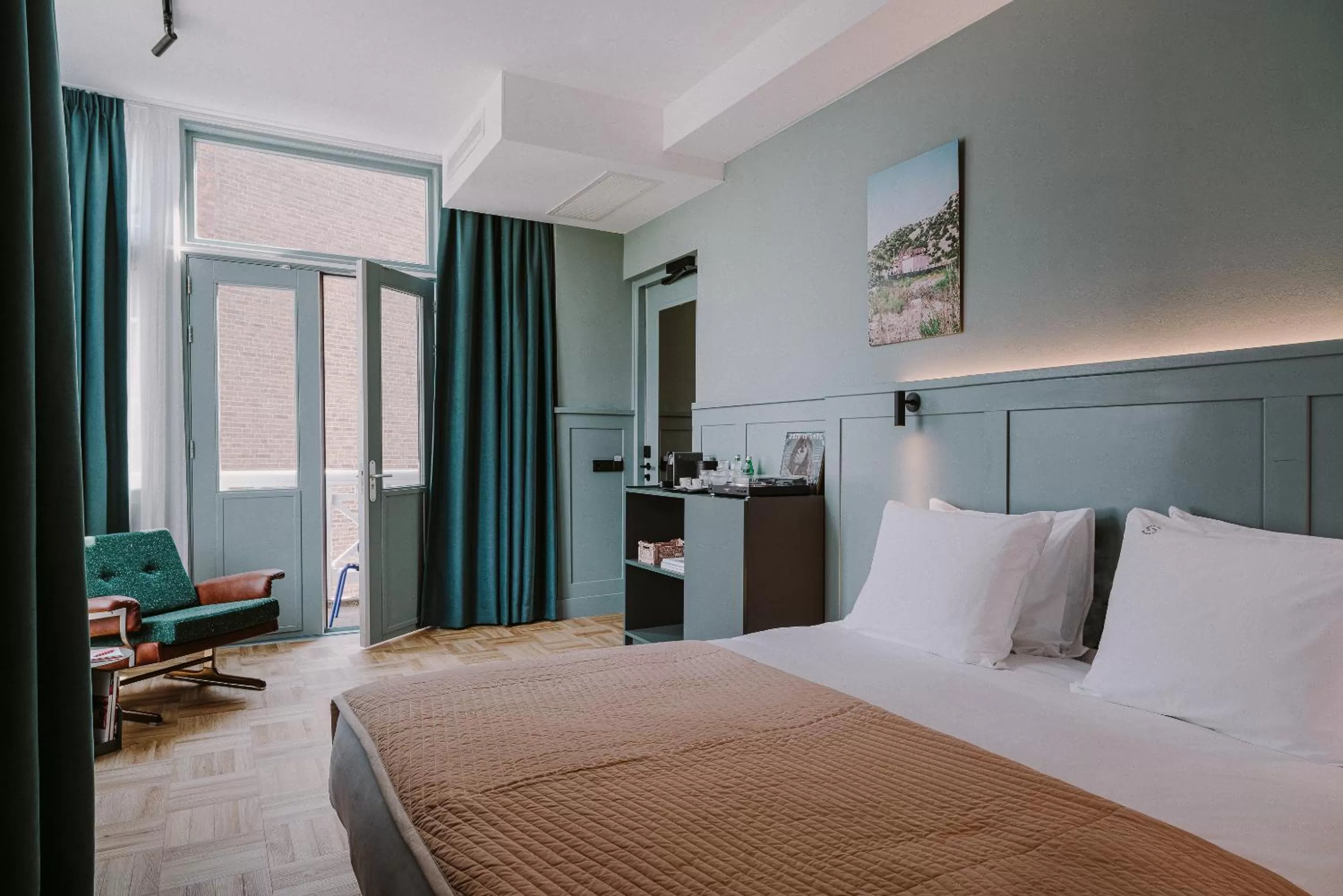 Bed in Supernova Hotel