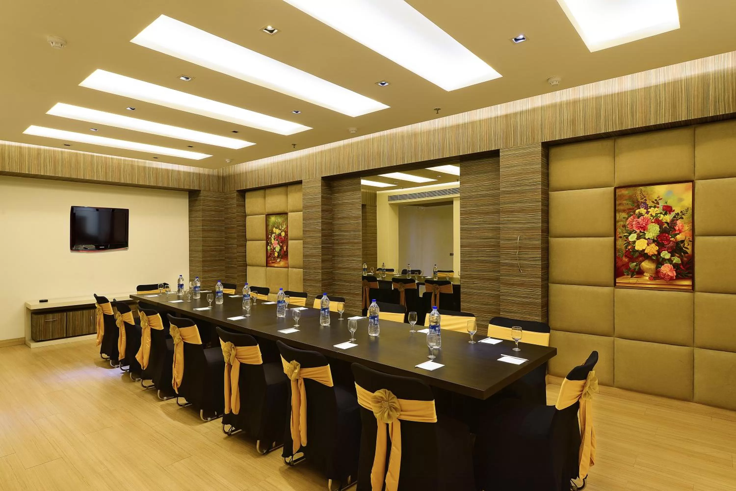 Meeting/conference room in Hotel The Prime Balaji Deluxe, City Centre, With Free Airport Pickup