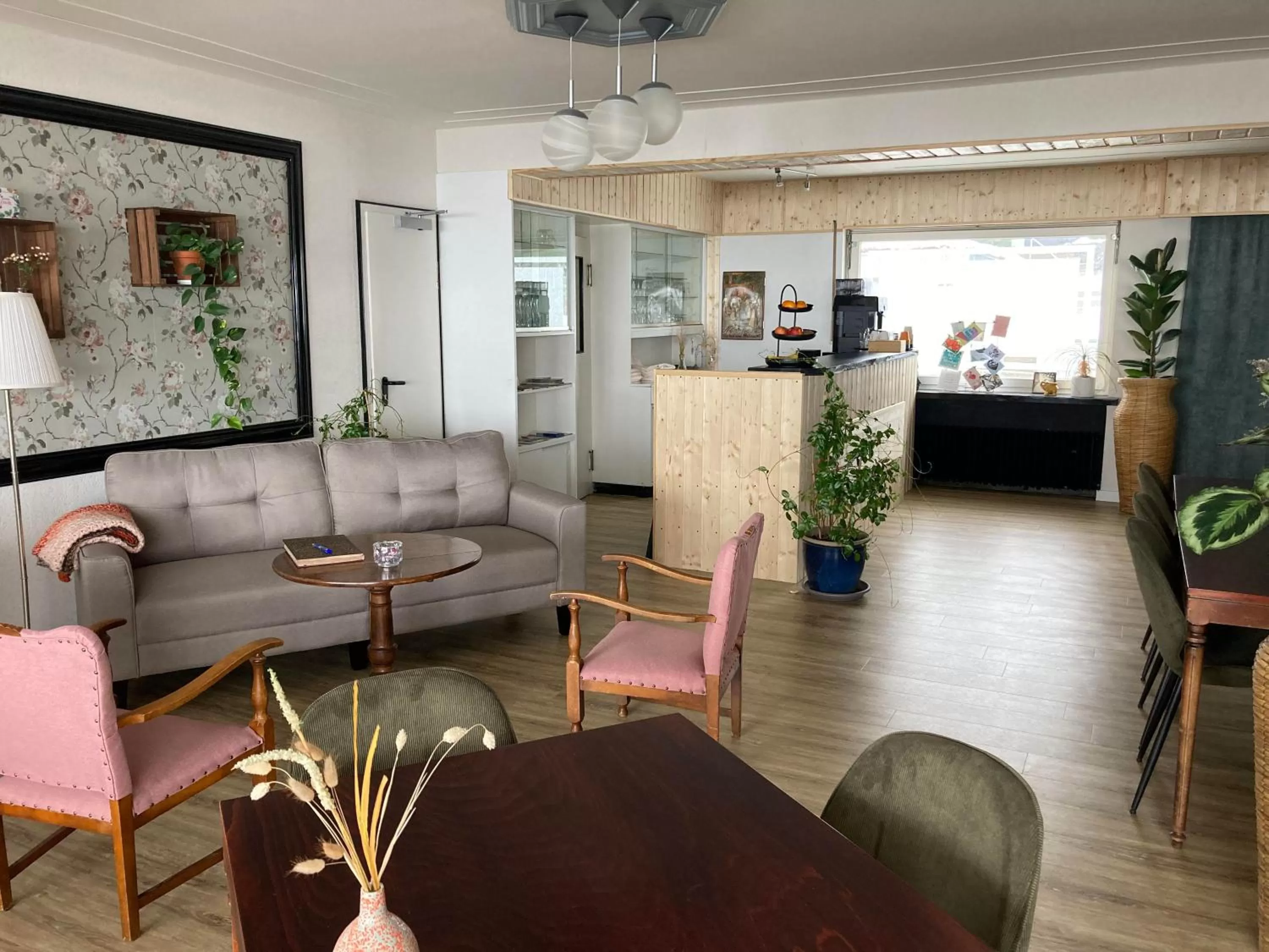 Seating Area in Bed & Breakfast Weisser Stein