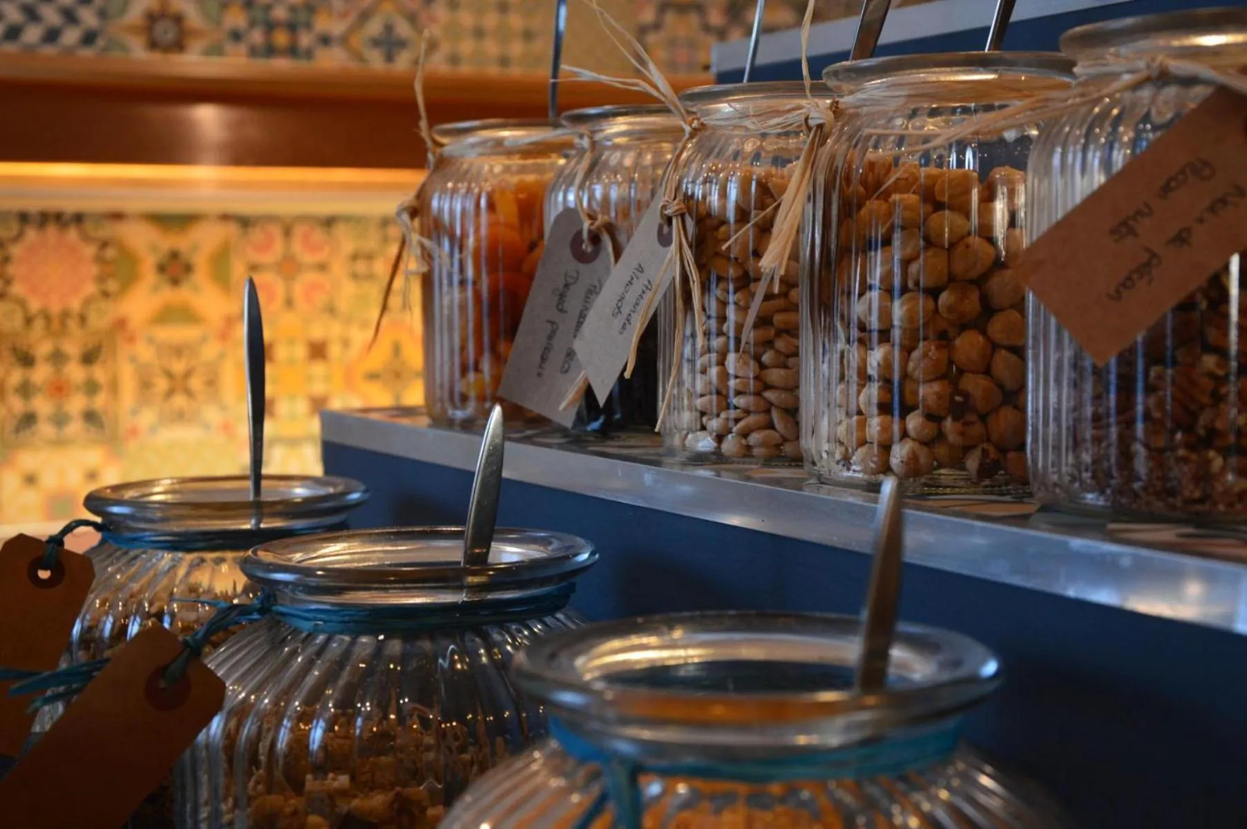 Buffet breakfast in Domaine De La Corniche