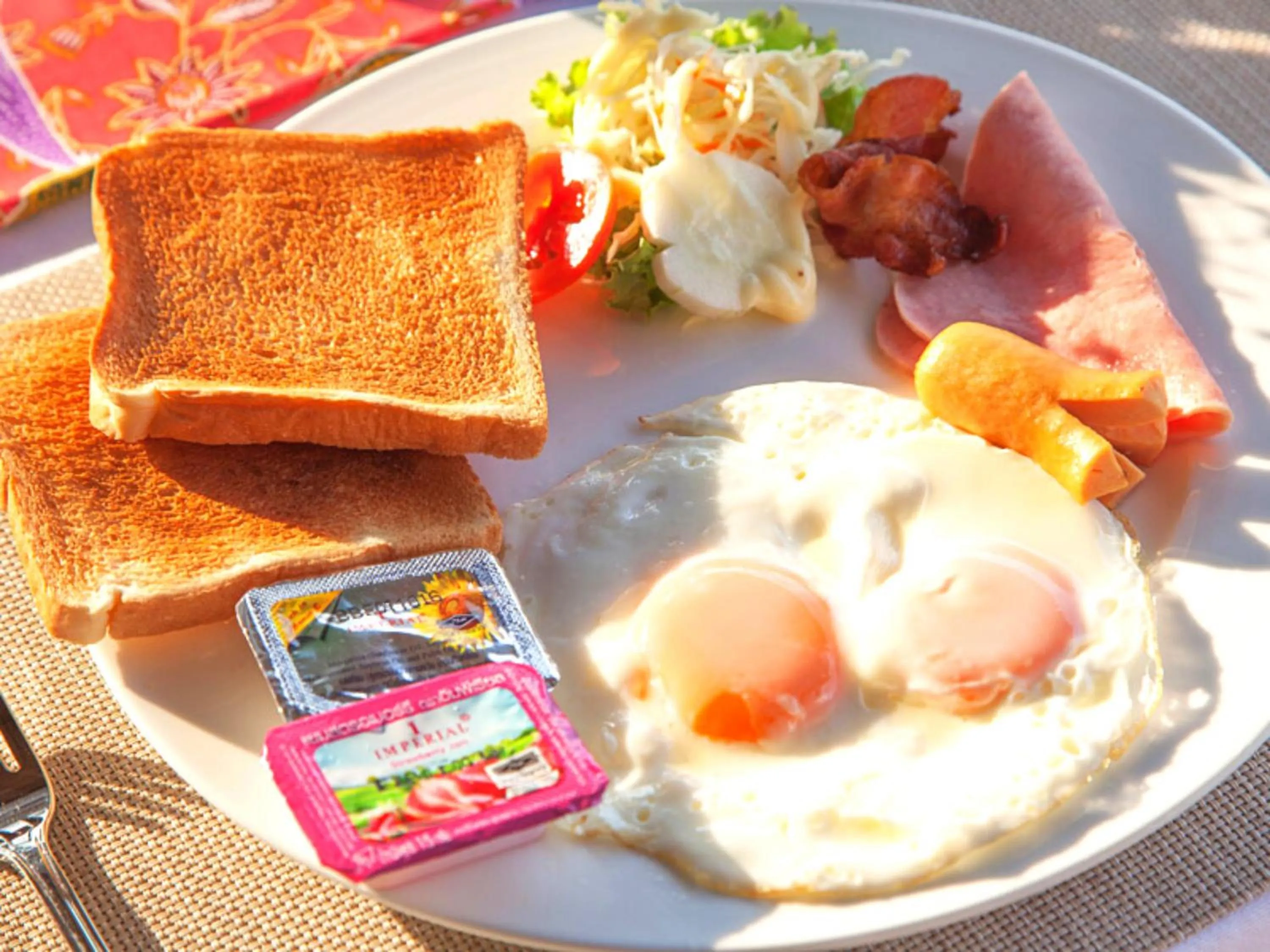 Food and drinks in The Samui Beach Resort