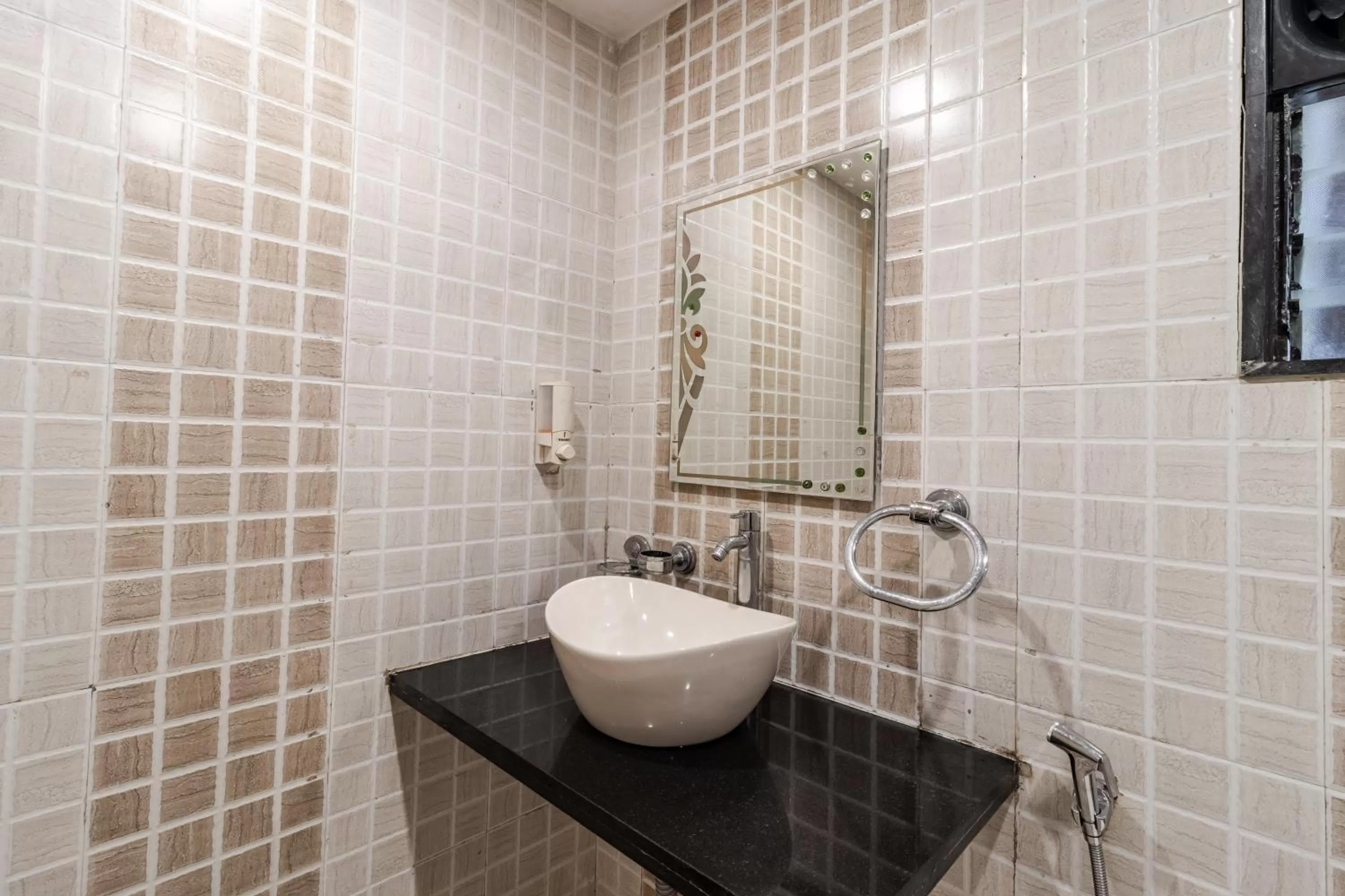 Bathroom in Hotel Vyankatesh & Pure Veg Restaurant