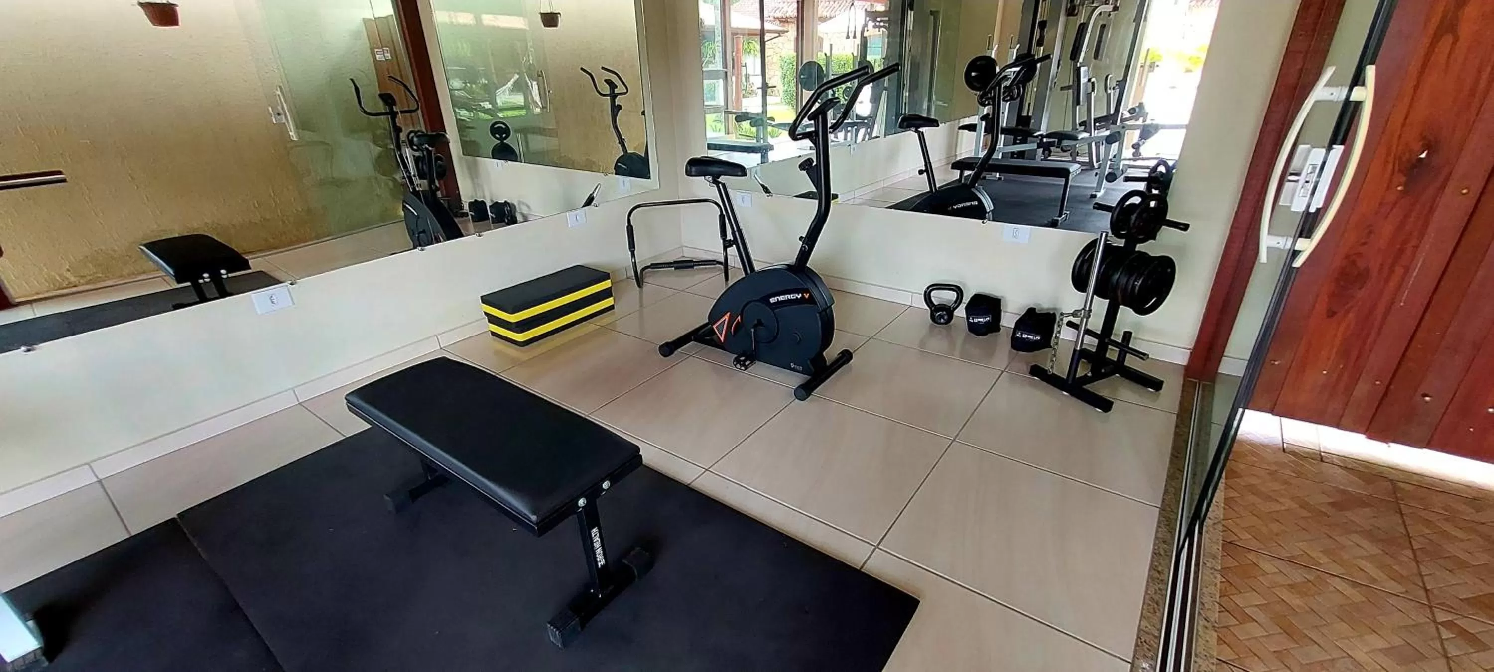 Fitness centre/facilities in Pousada das Saíras