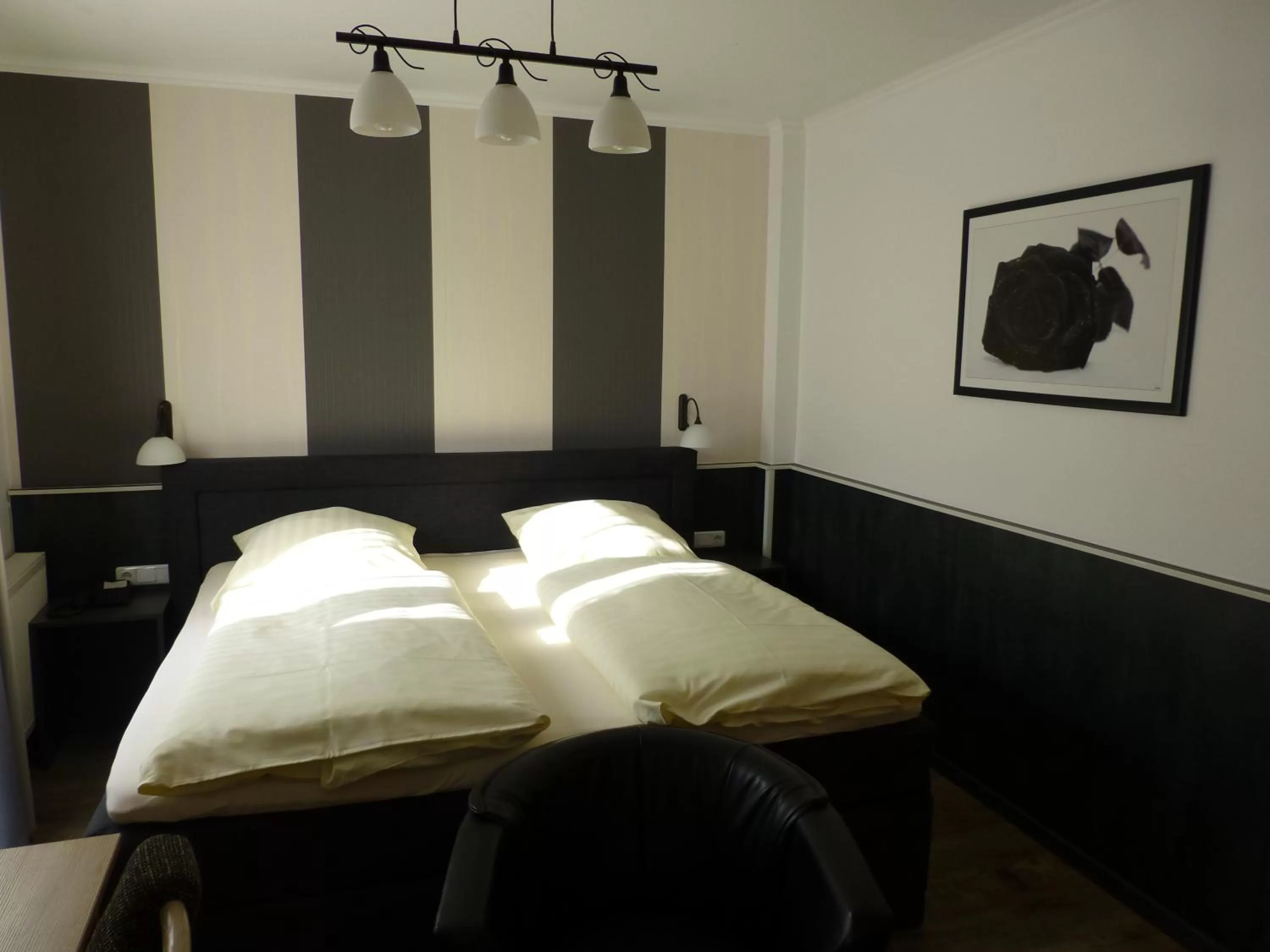 Bed in Hotel Rüstersieler Hof