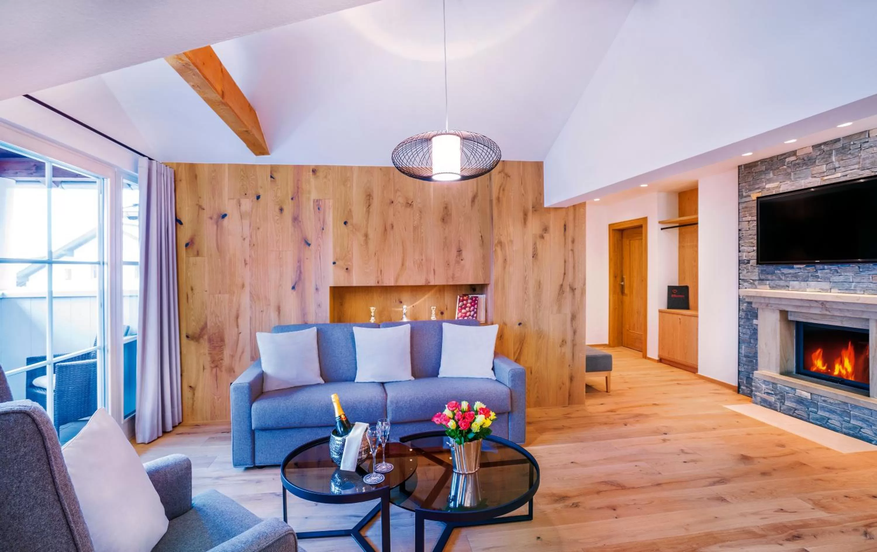 Living room, Seating Area in Das Reisch