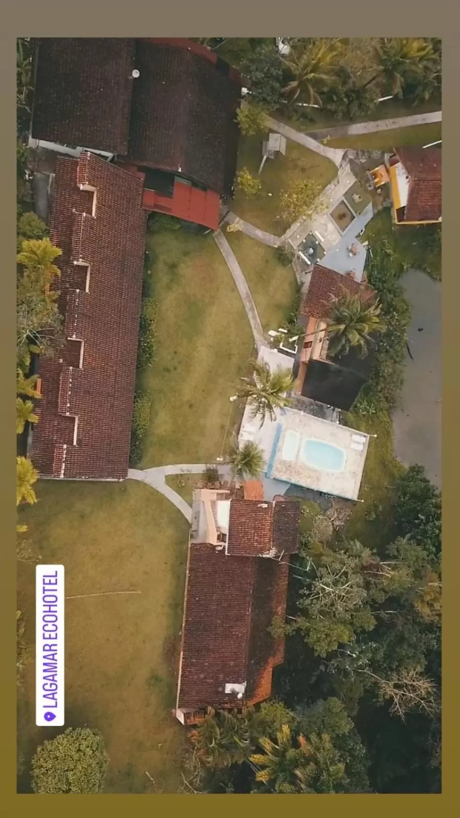 Bird's-eye View in Lagamar Ecohotel