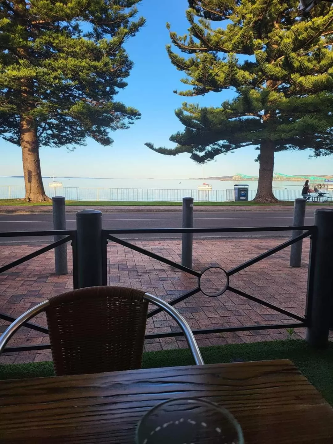 Sea view in Pier Hotel Port Lincoln