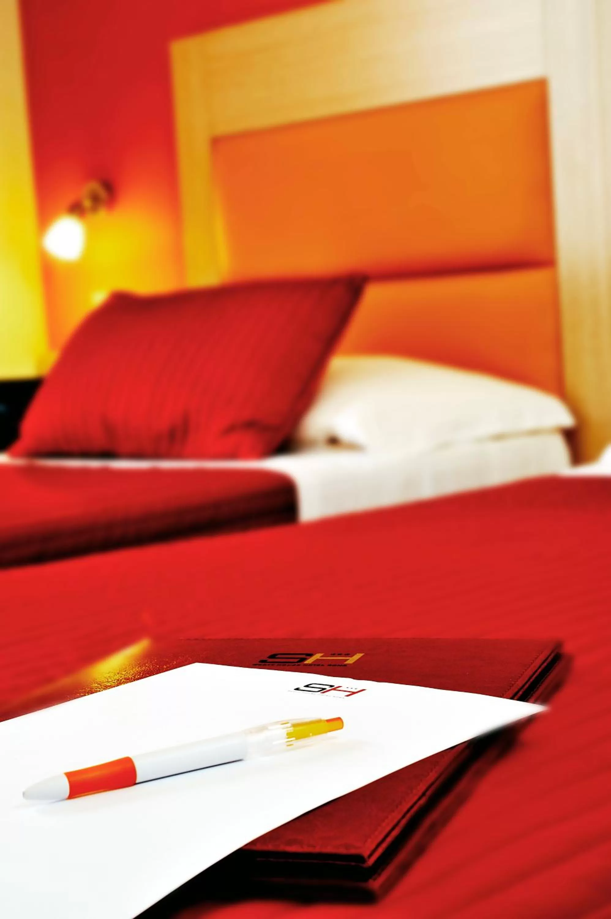 Bed in Hotel Scott House