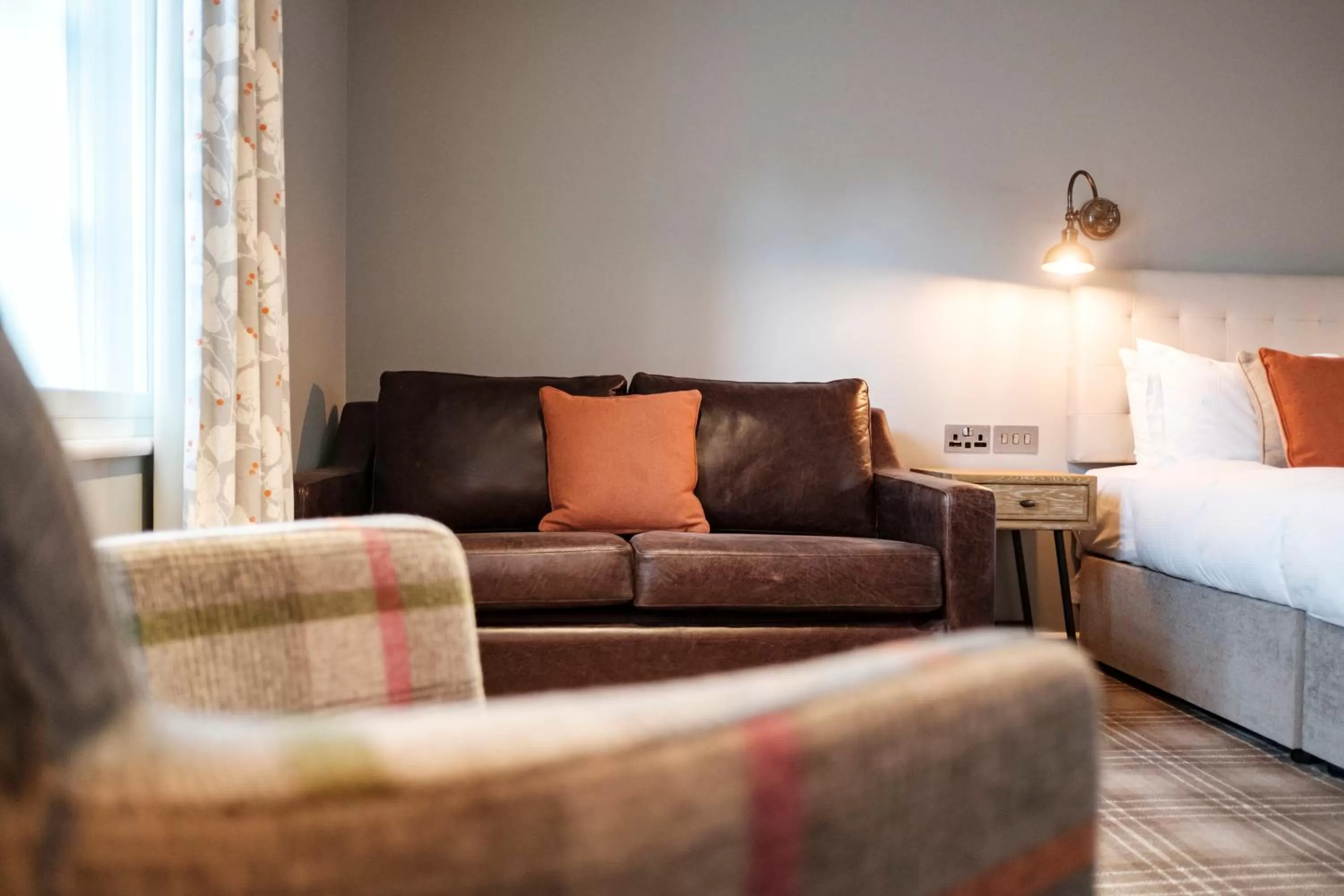 Seating area, Bed in The Princess Royal