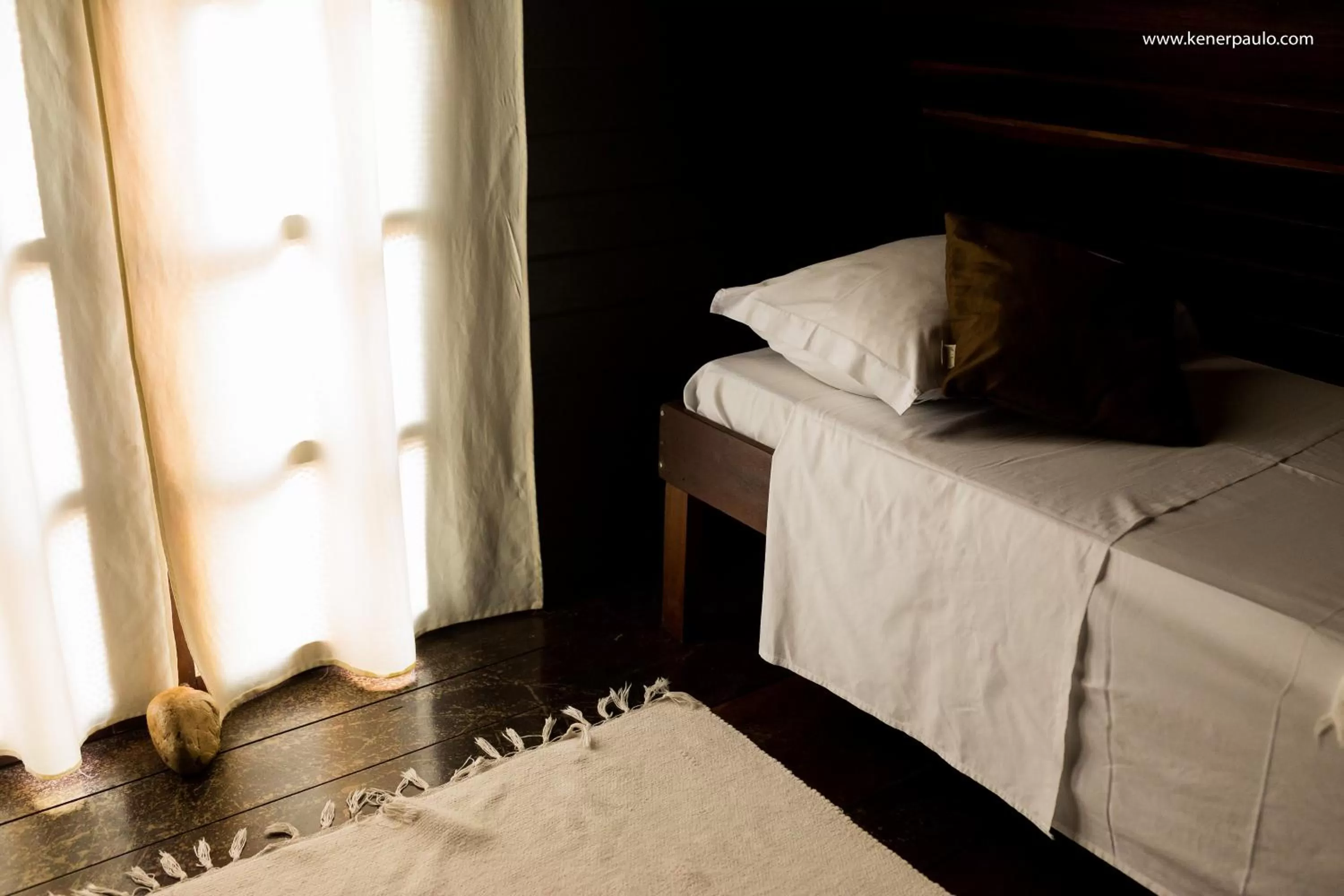 Bed in Chalet Suisse