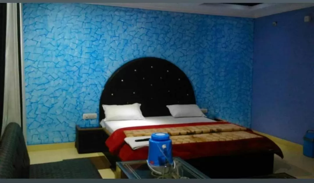 Bed in Hotel Rock View