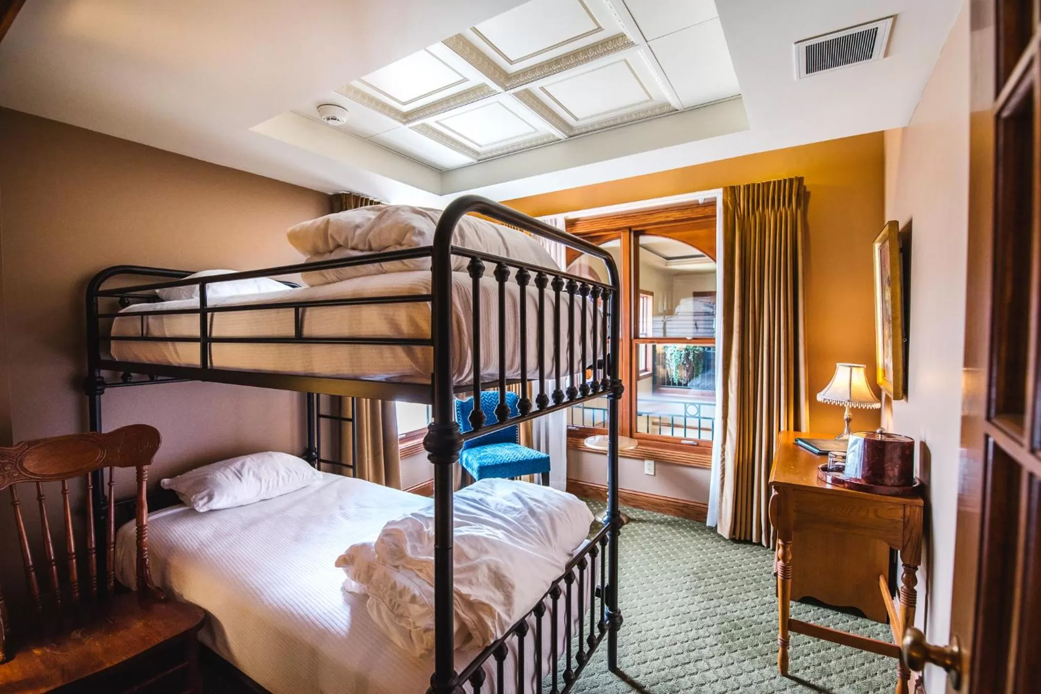 Bed in The Pollard Hotel