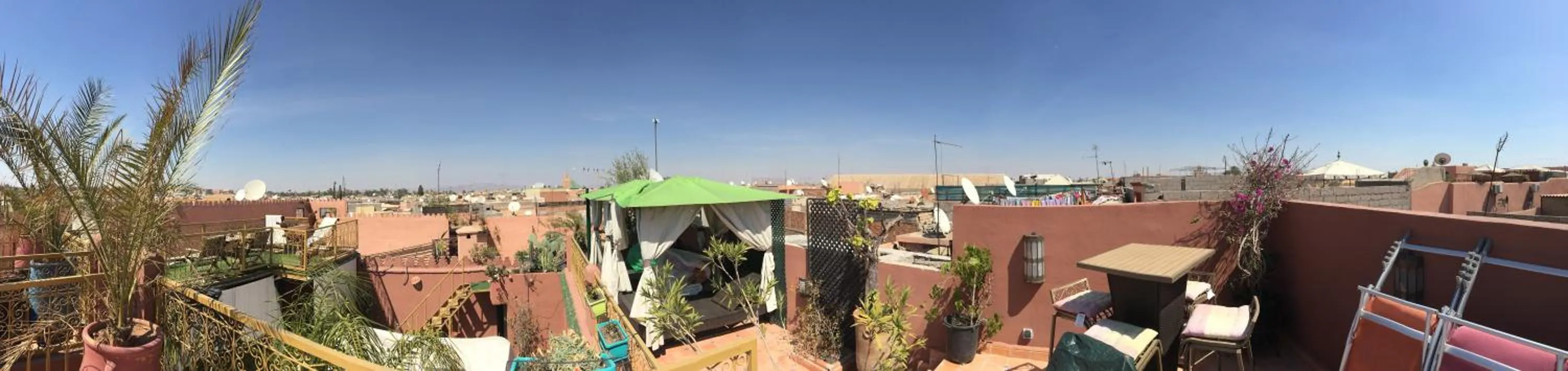 View (from property/room) in Riad Eloise