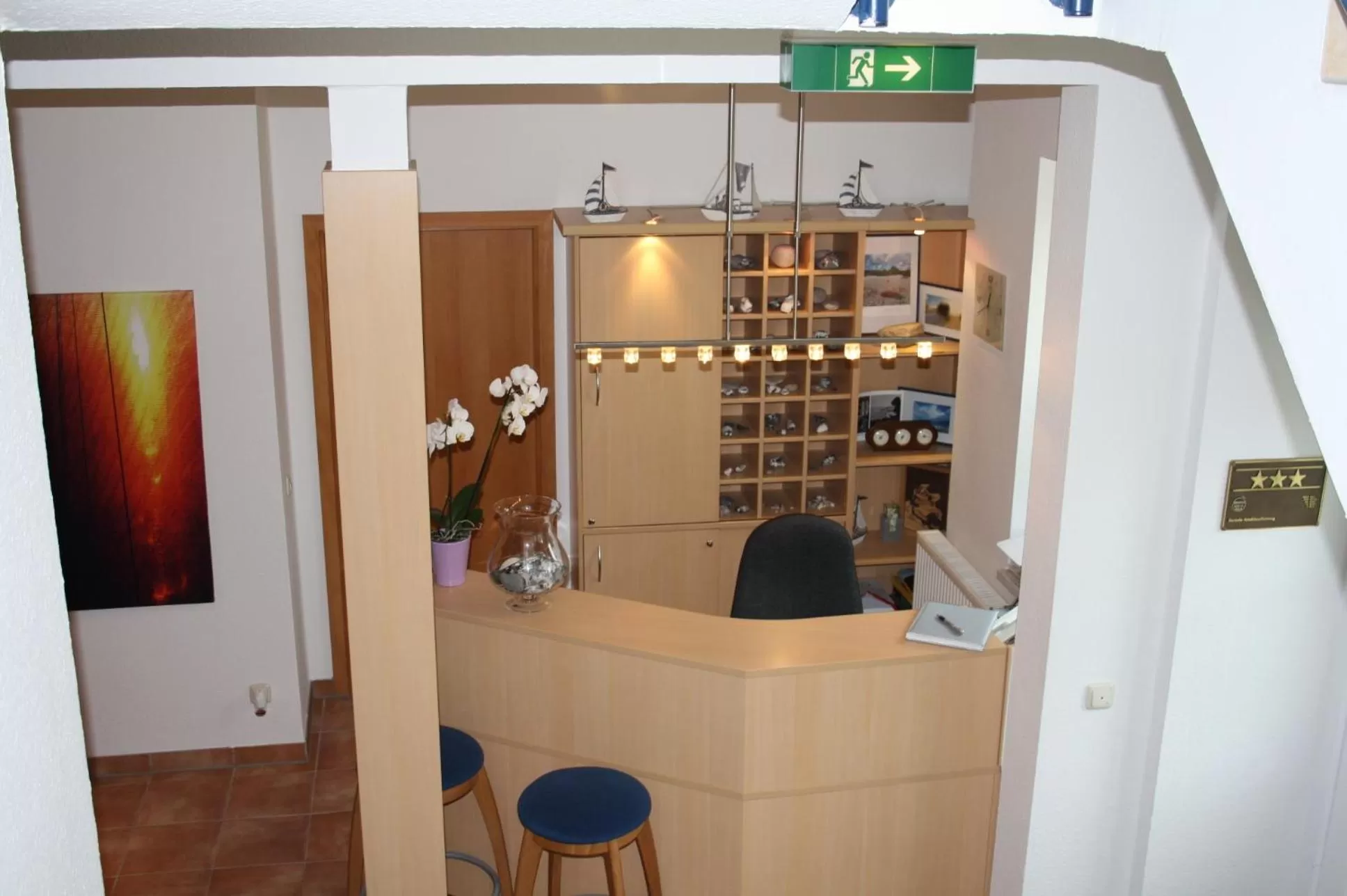 Lobby or reception in Hotel Garni Meeresgruß