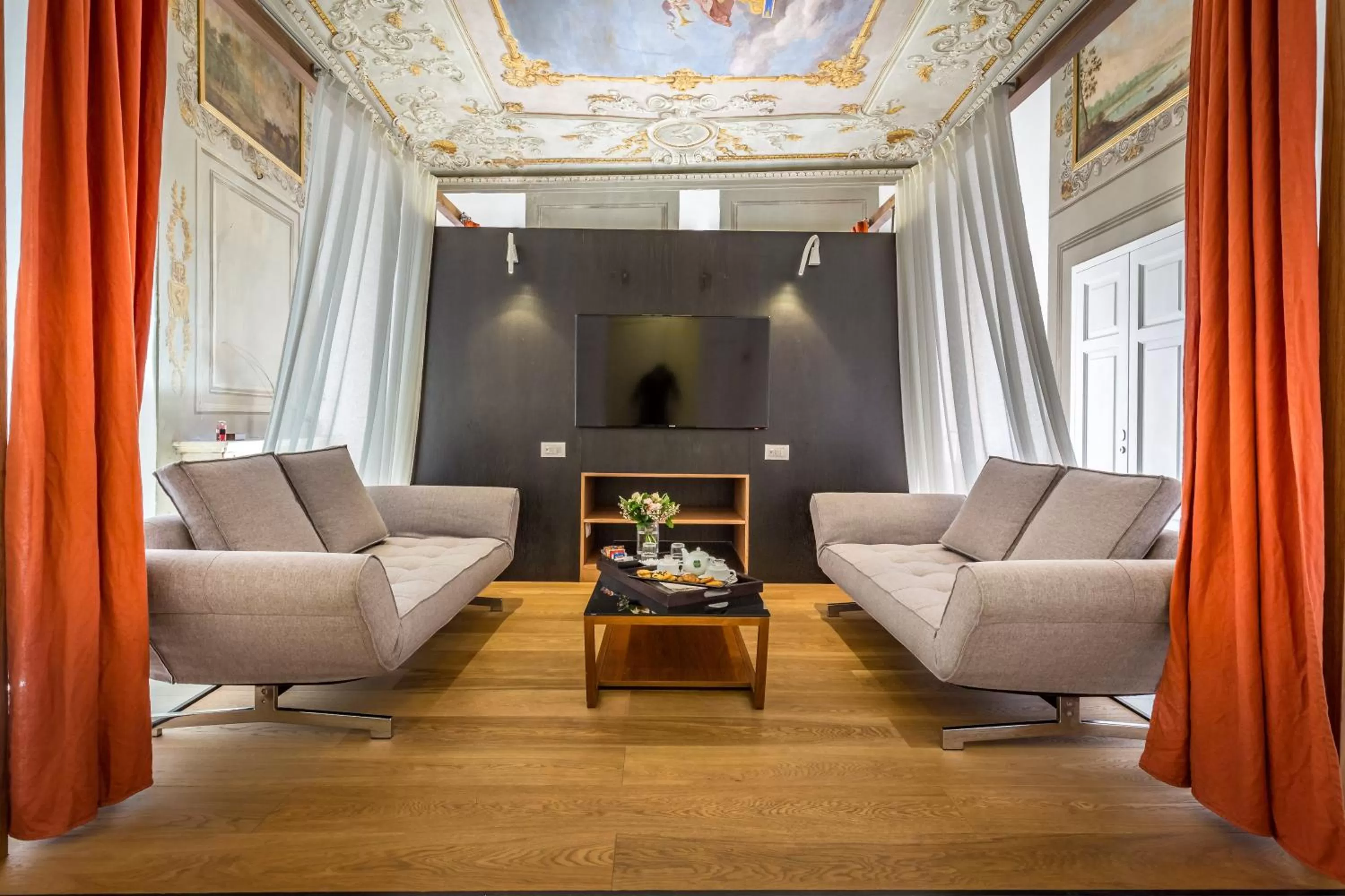 Living room in Hotel La Scaletta al Ponte Vecchio