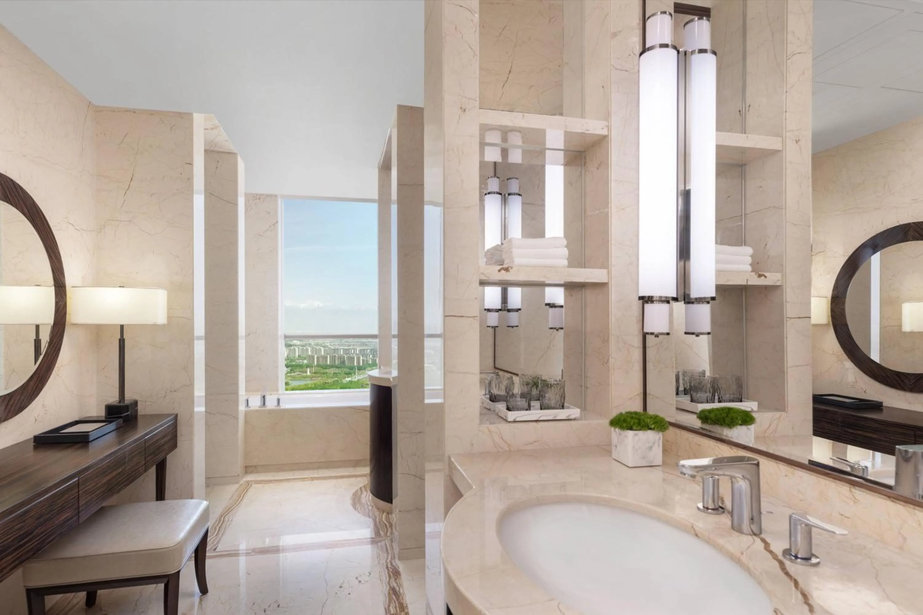 Bathroom in JW Marriott Hotel Yinchuan