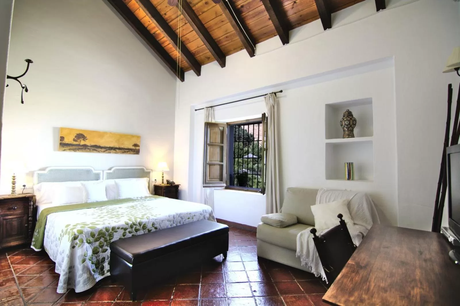 Bed in Hotel Fuente del Sol