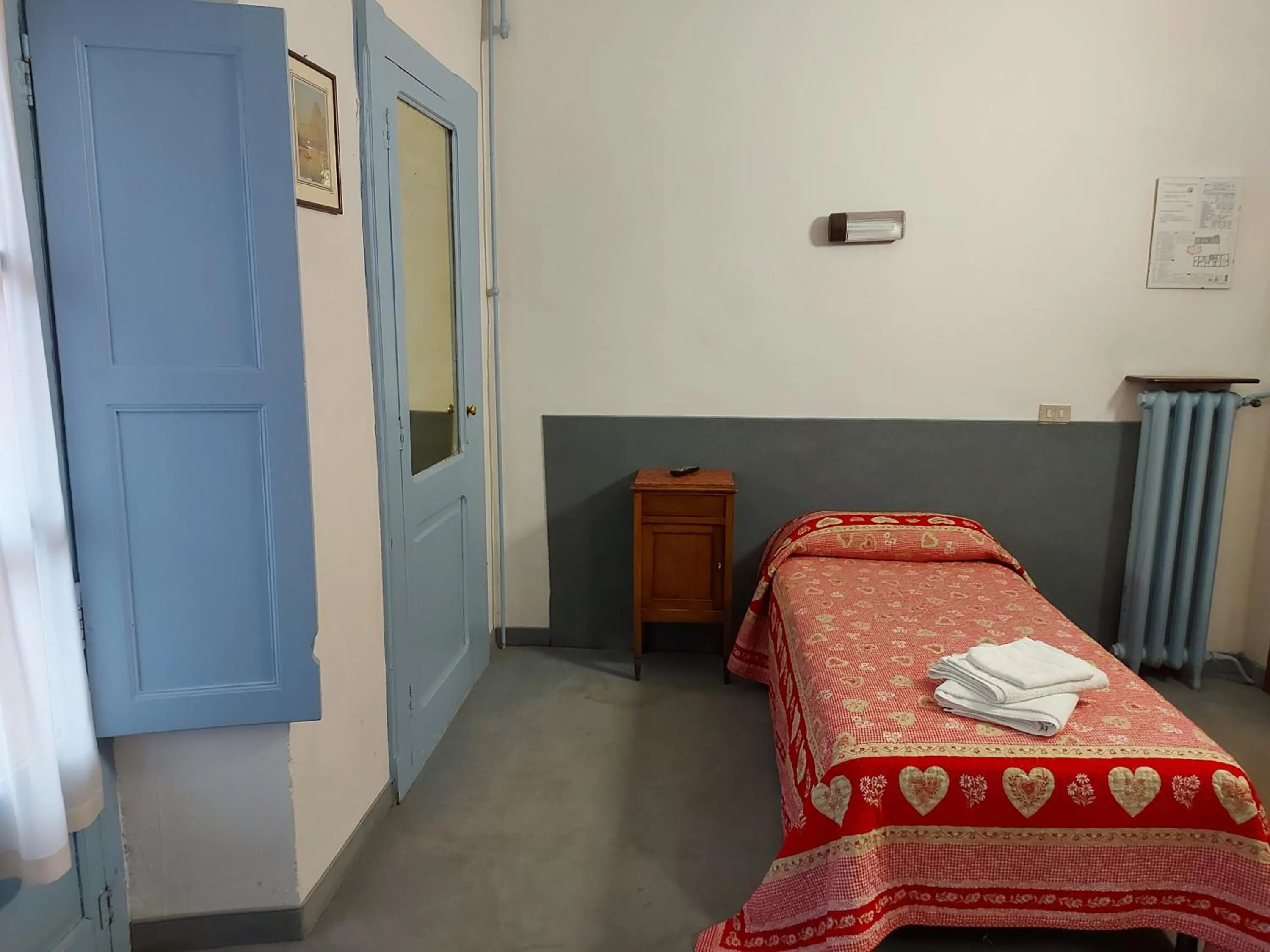 Bed in Hotel Sommeiller