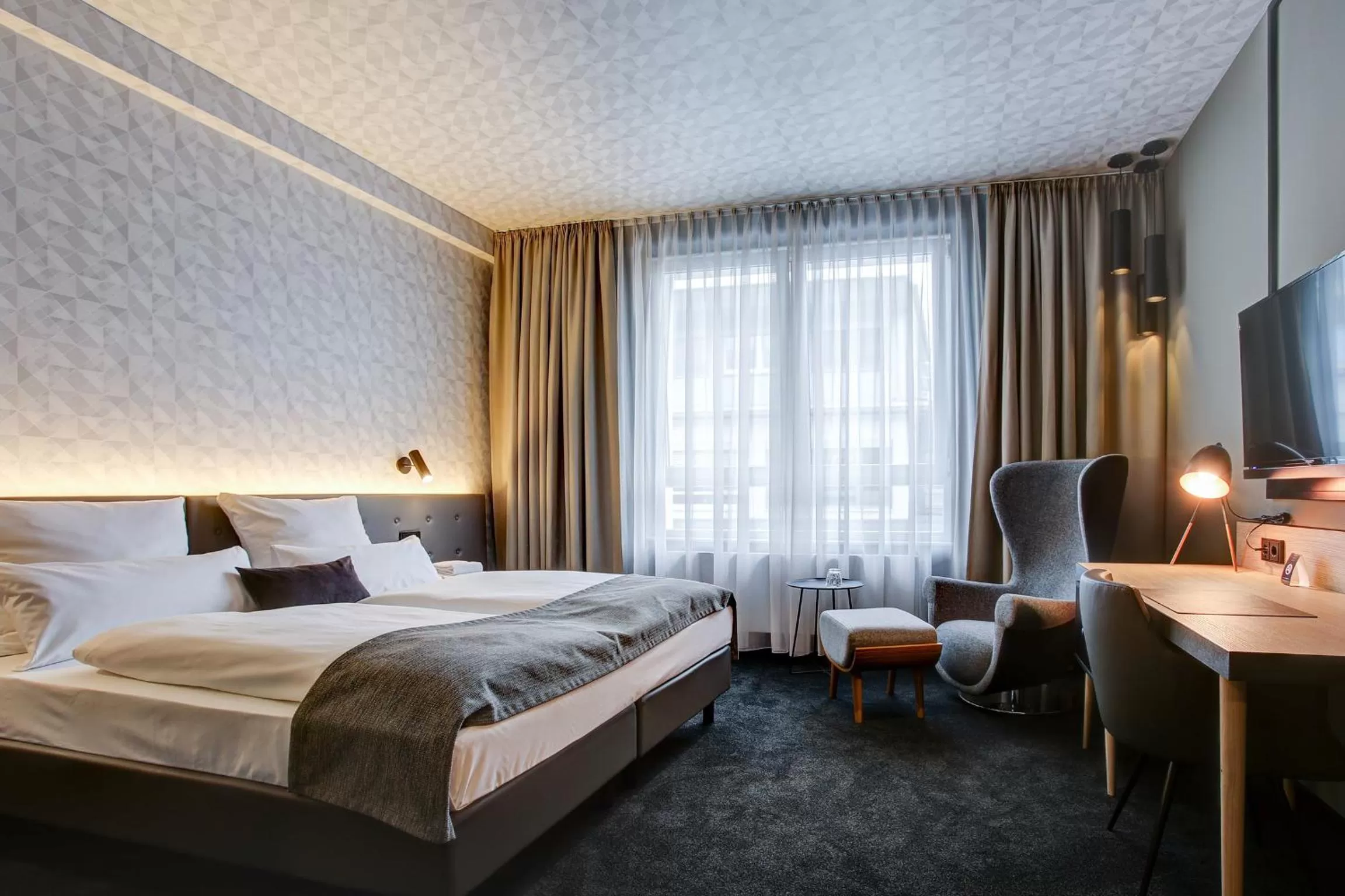 Photo of the whole room, Bed in Vienna House Easy by Wyndham Dortmund City