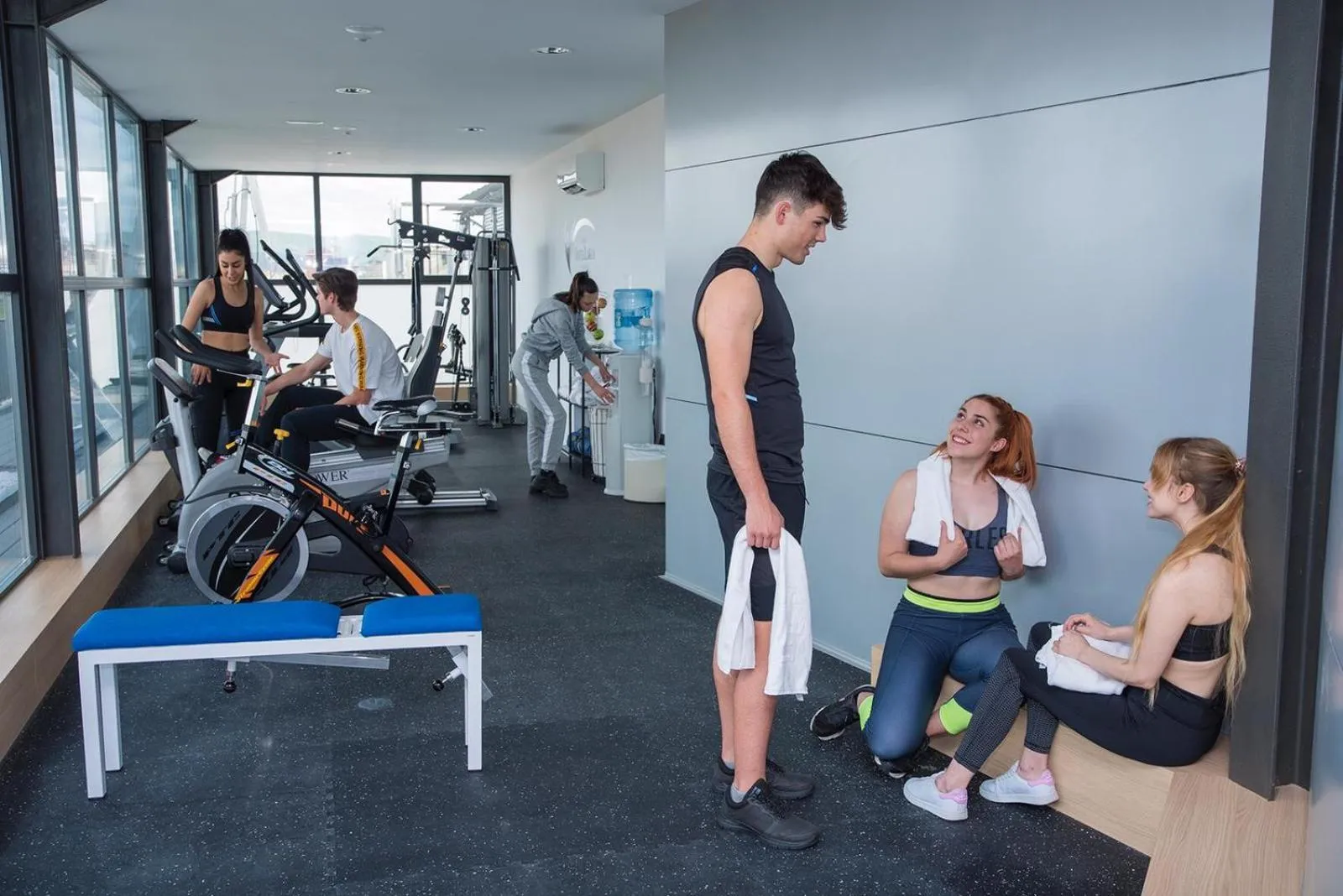 Fitness centre/facilities in Gran Hotel Lakua
