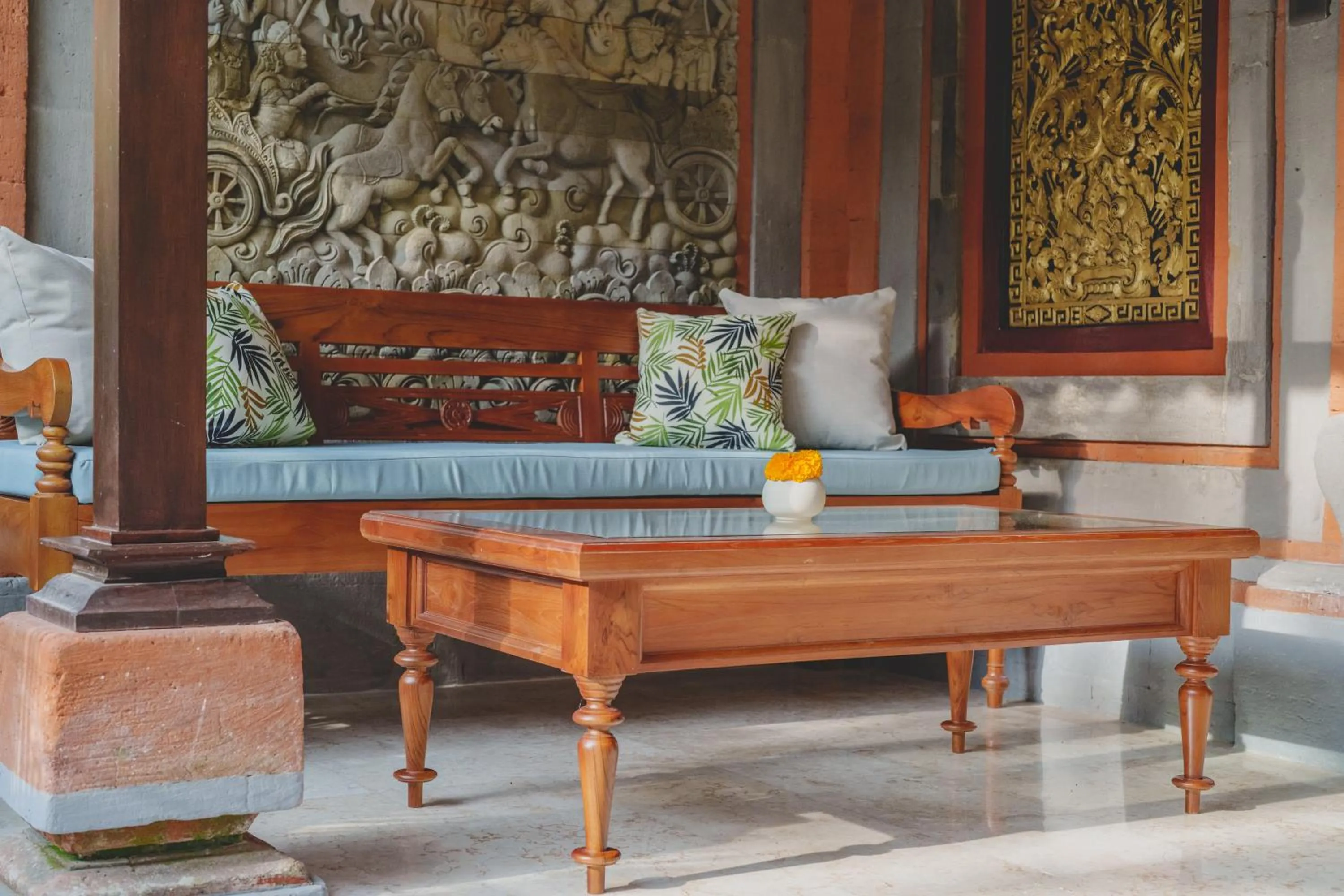 Balcony/Terrace in Puri Saraswati Dijiwa Ubud