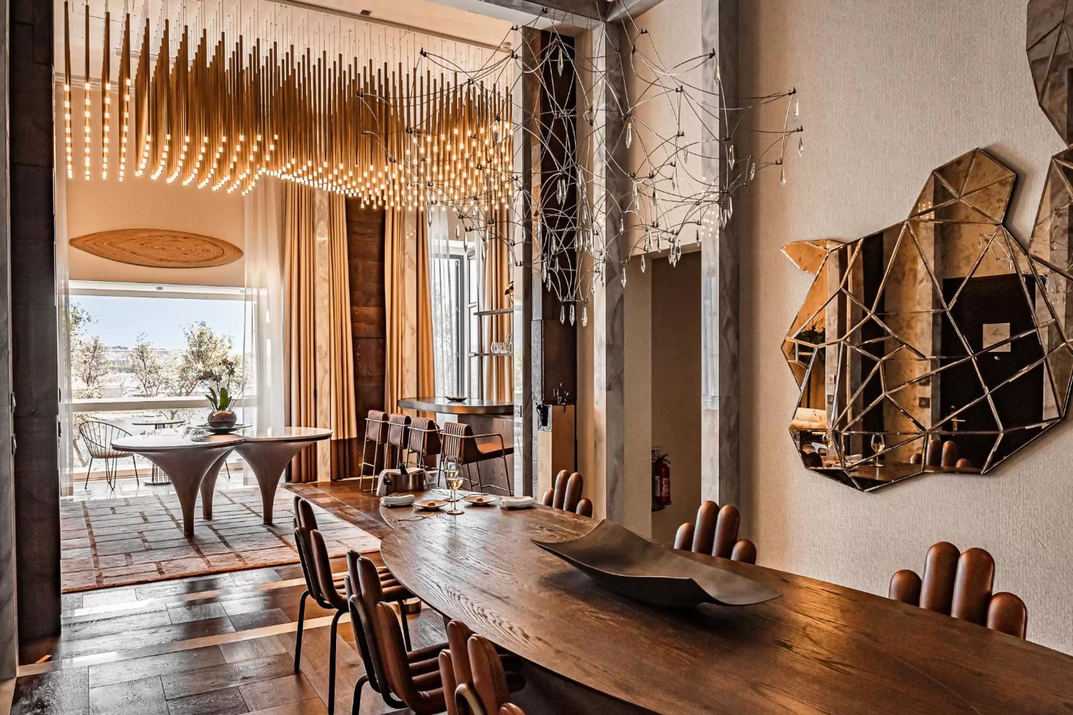 Dining area in Iniala Harbour House