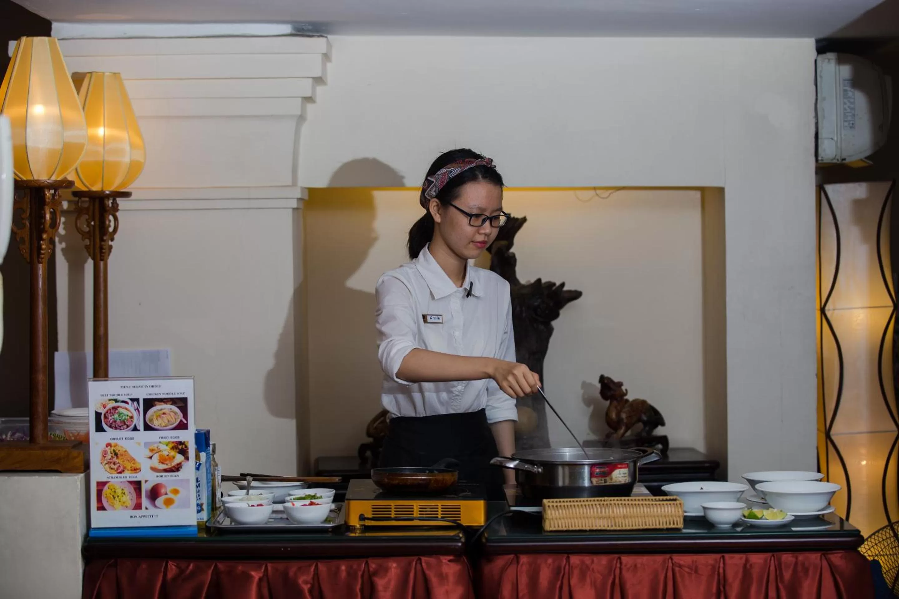 Staff in Classic Street Hotel