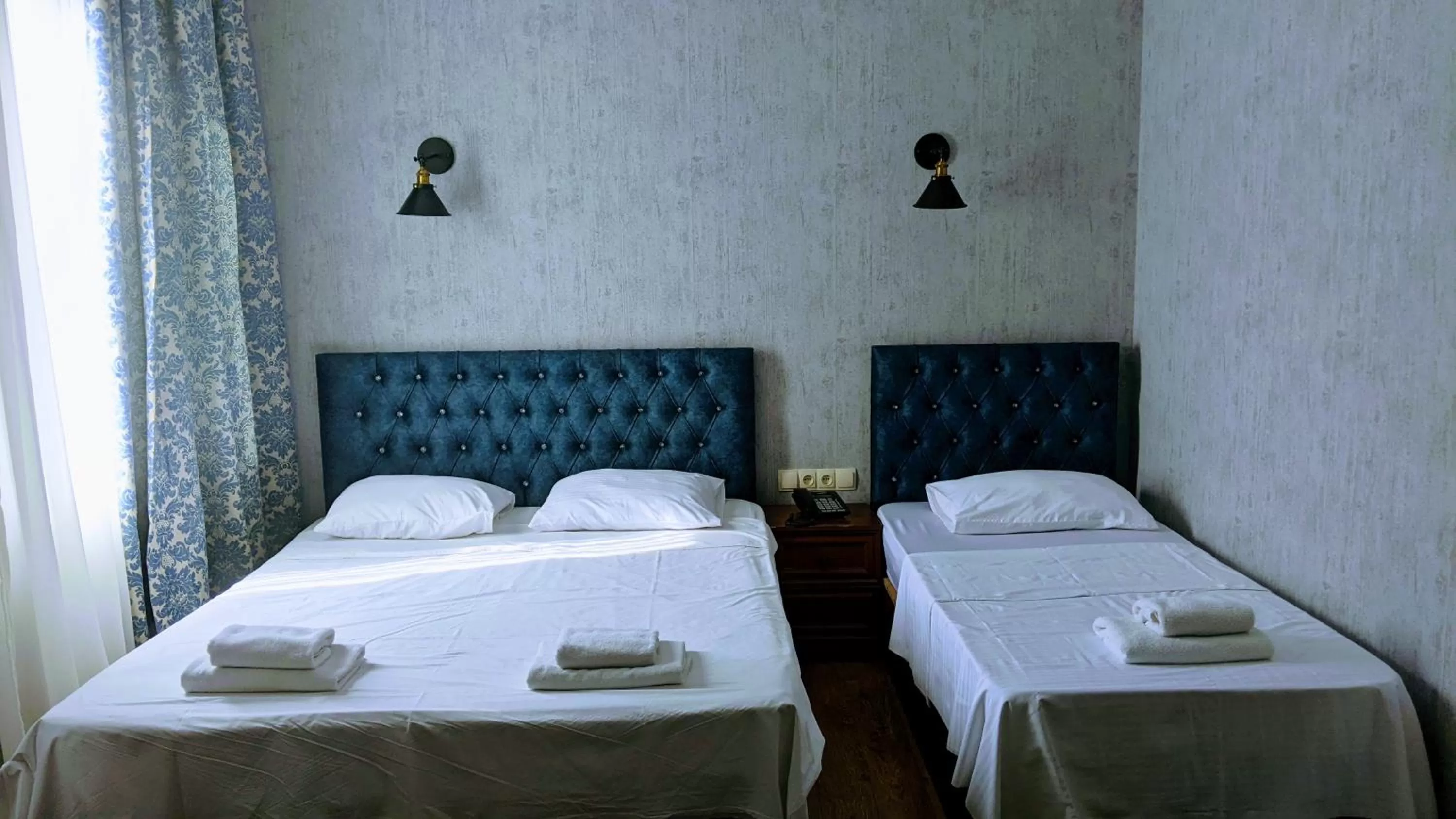 Bed in Hotel Kalanga