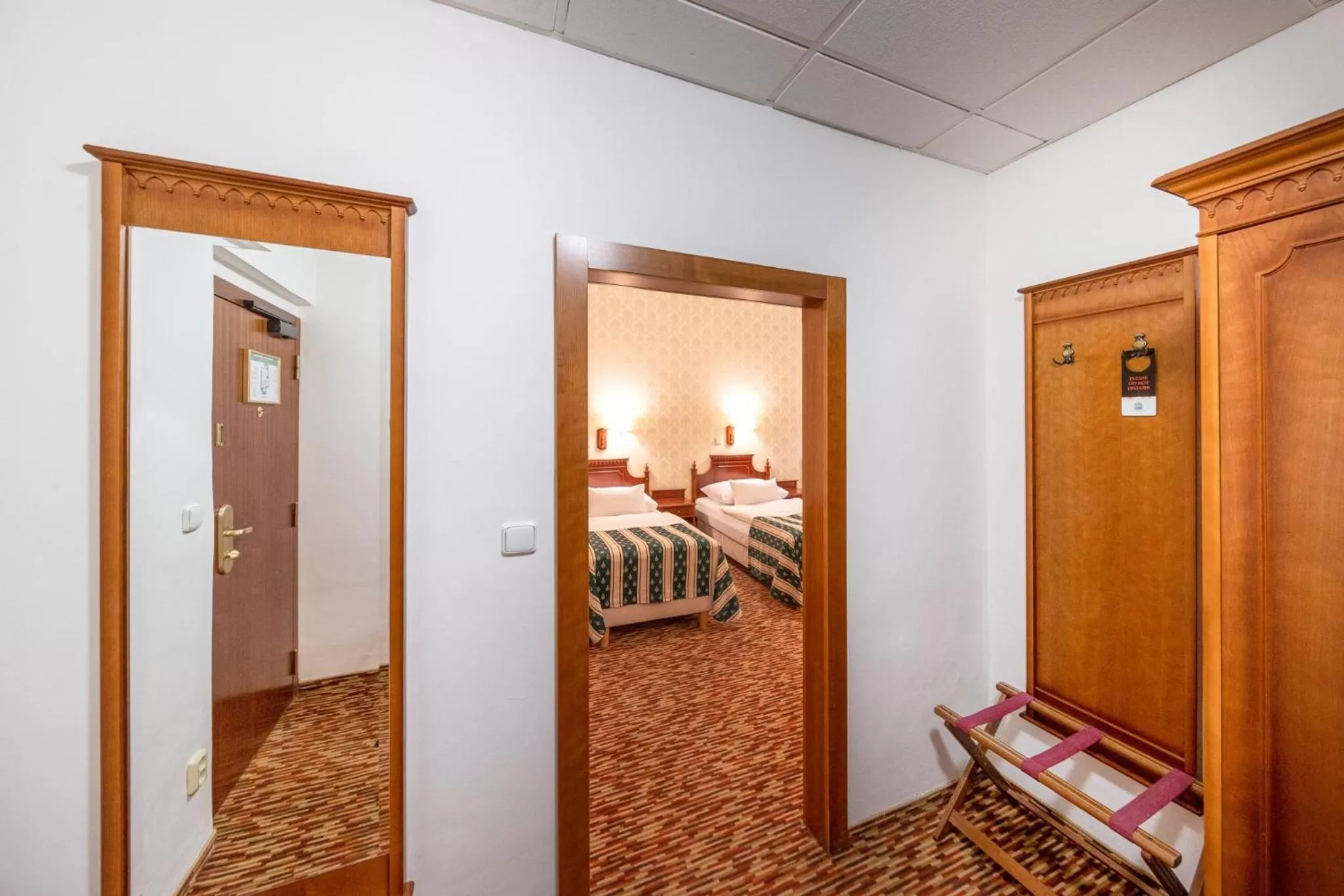 Bedroom in Hotel Meteor Plaza Prague