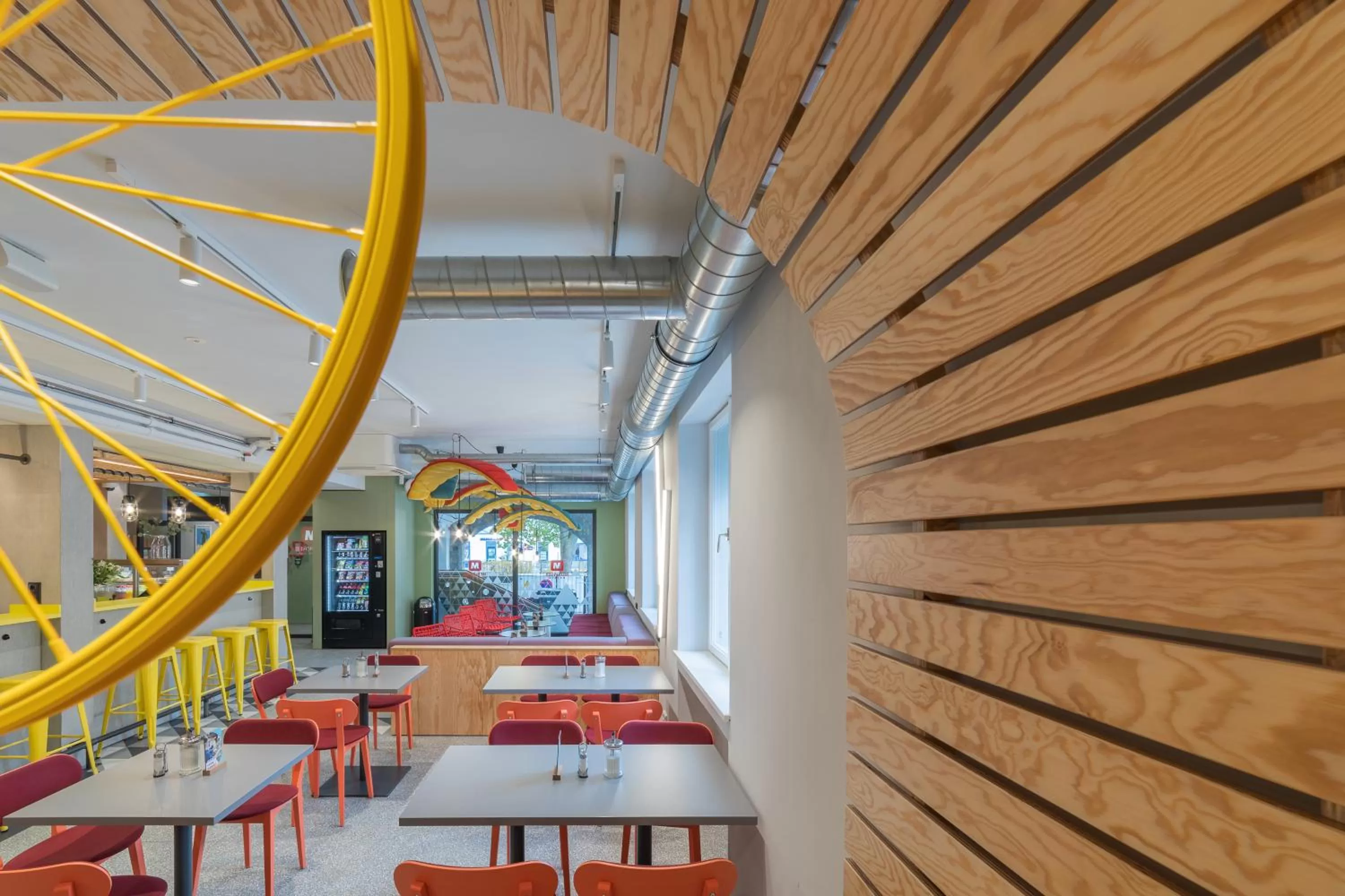Lobby or reception in MEININGER Hotel Innsbruck Zentrum
