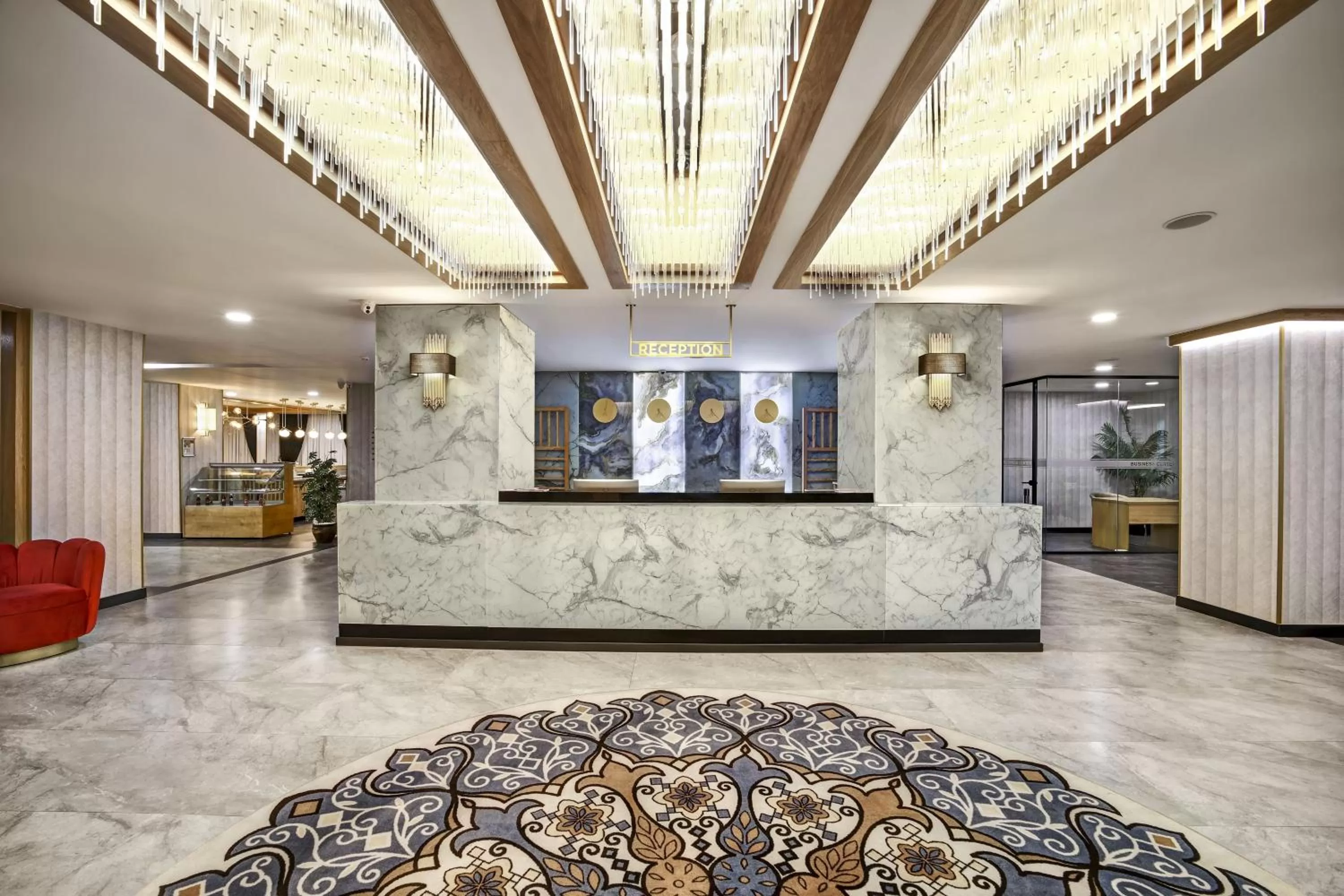 Lobby or reception in Ipeksoy Thermal Hotel