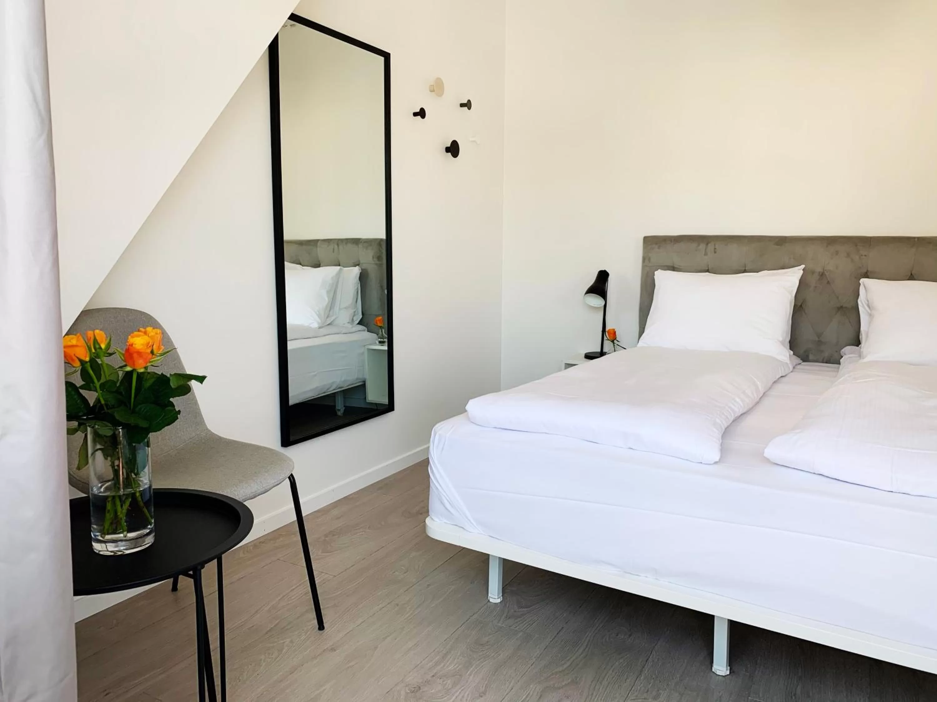 Bedroom, Bed in Magic Hotel & Apartments Kløverhuset