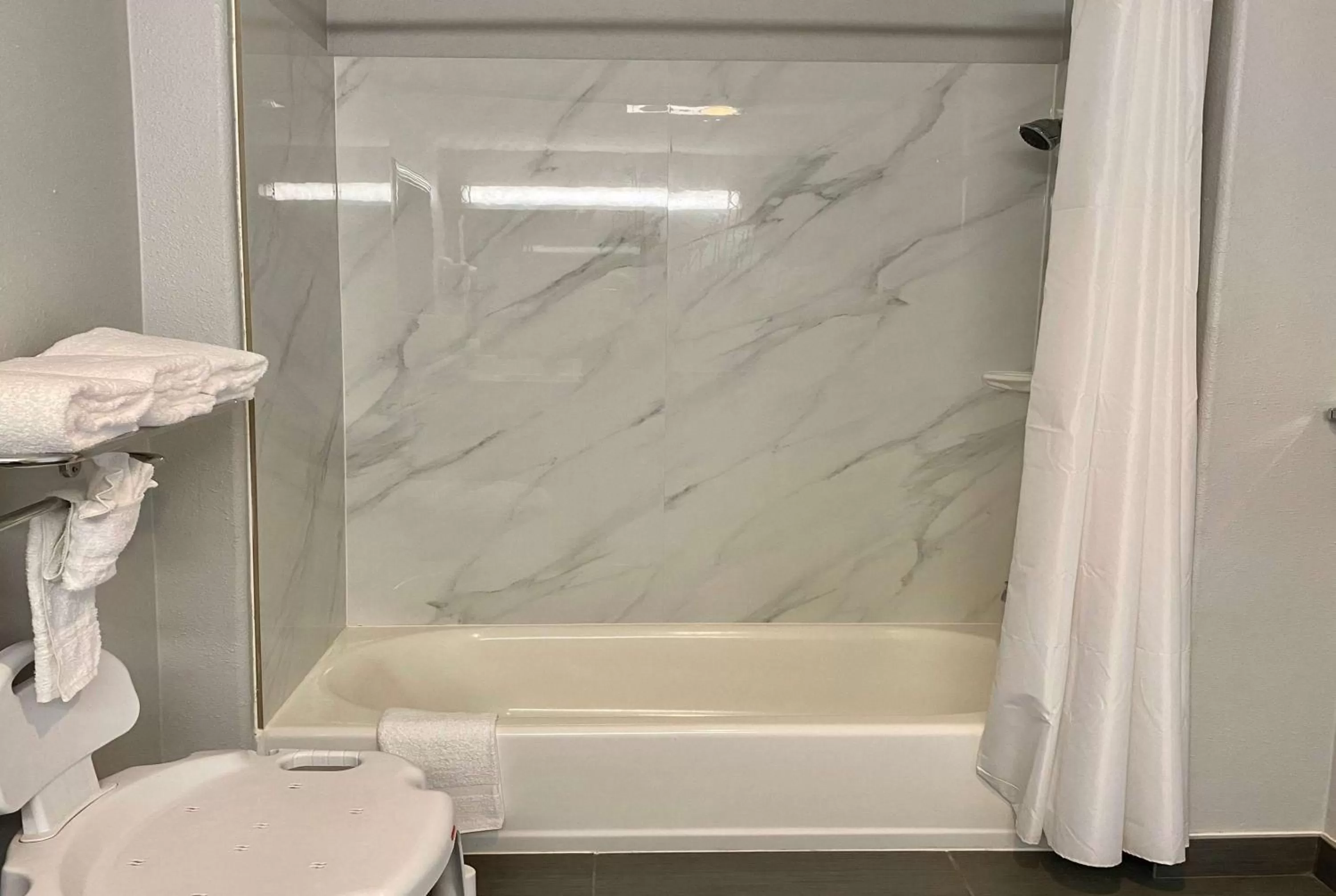 Bathroom in Super 8 by Wyndham Sealy