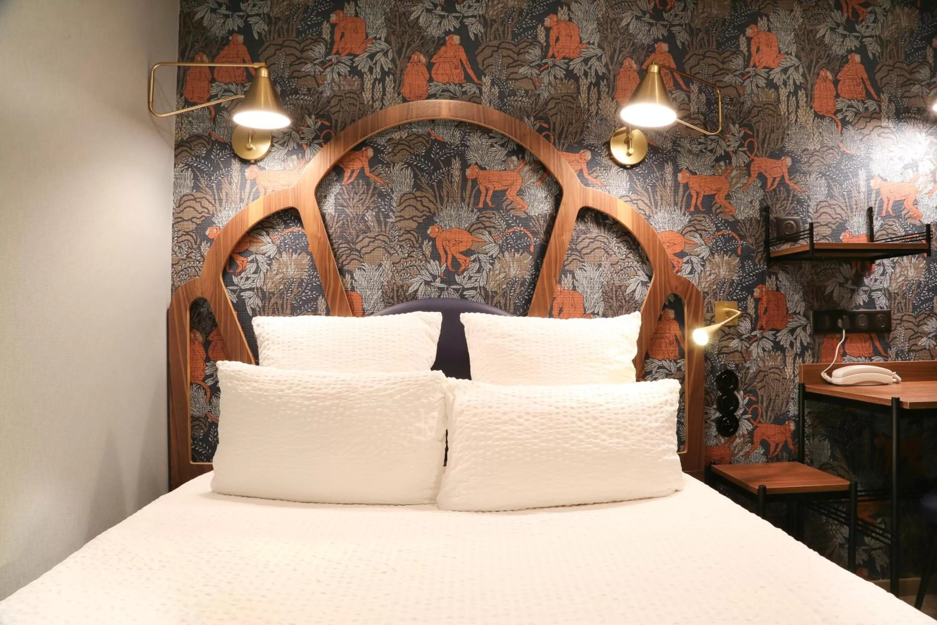 Bed in Hotel André Latin