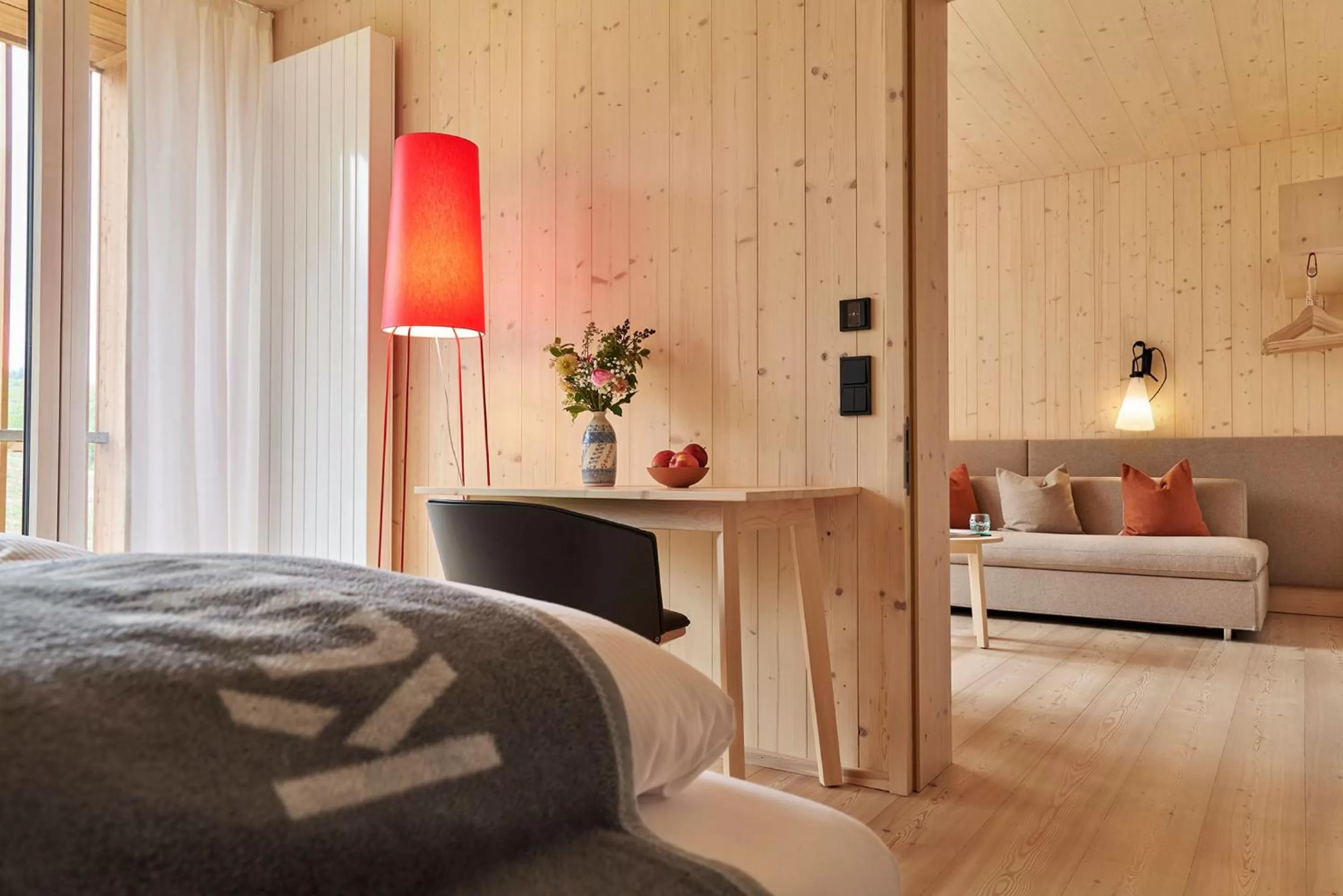 Living room, Bed in Kulturhof Stanggass