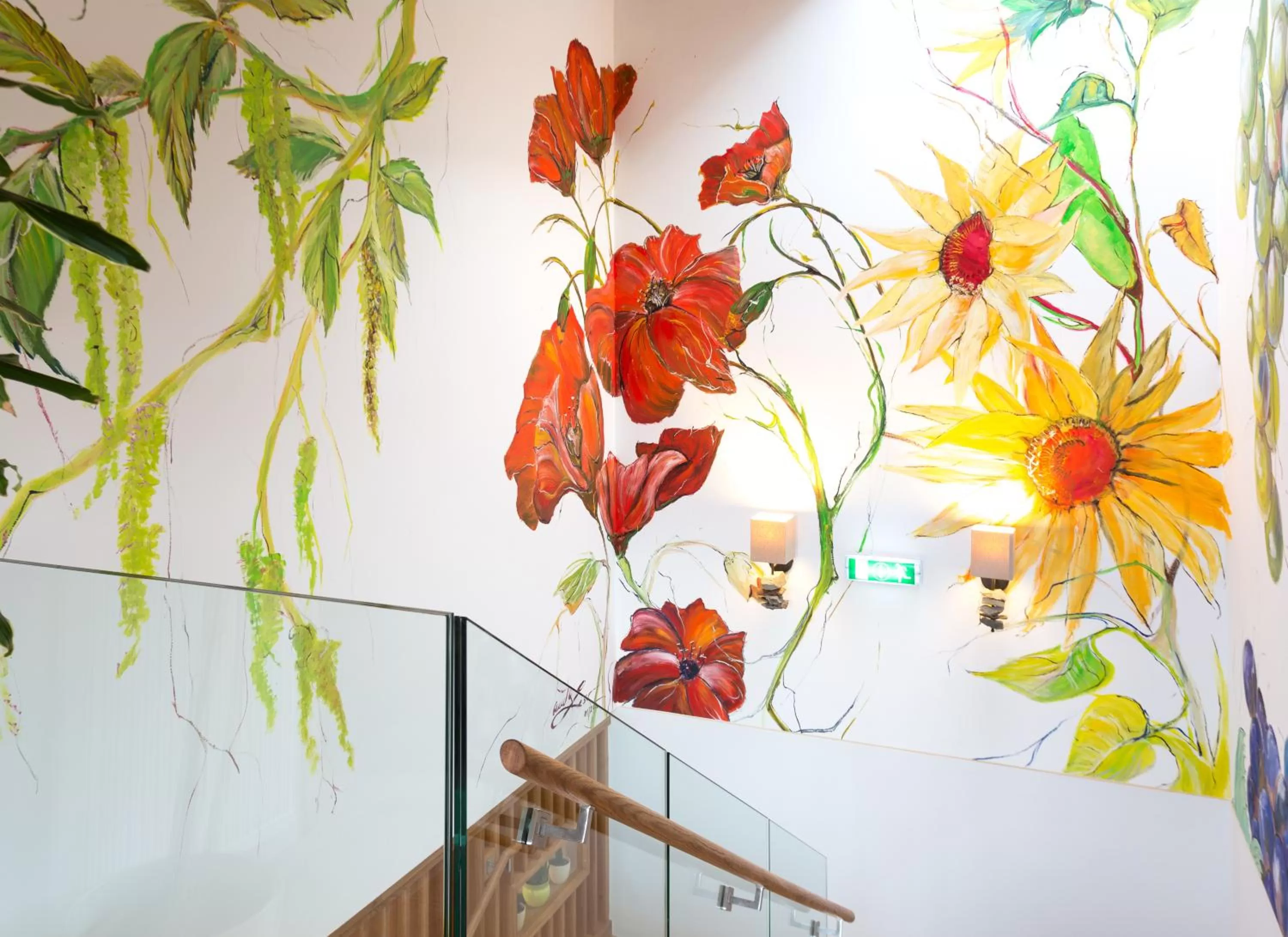 Decorative detail in Hotel Schlof Guat