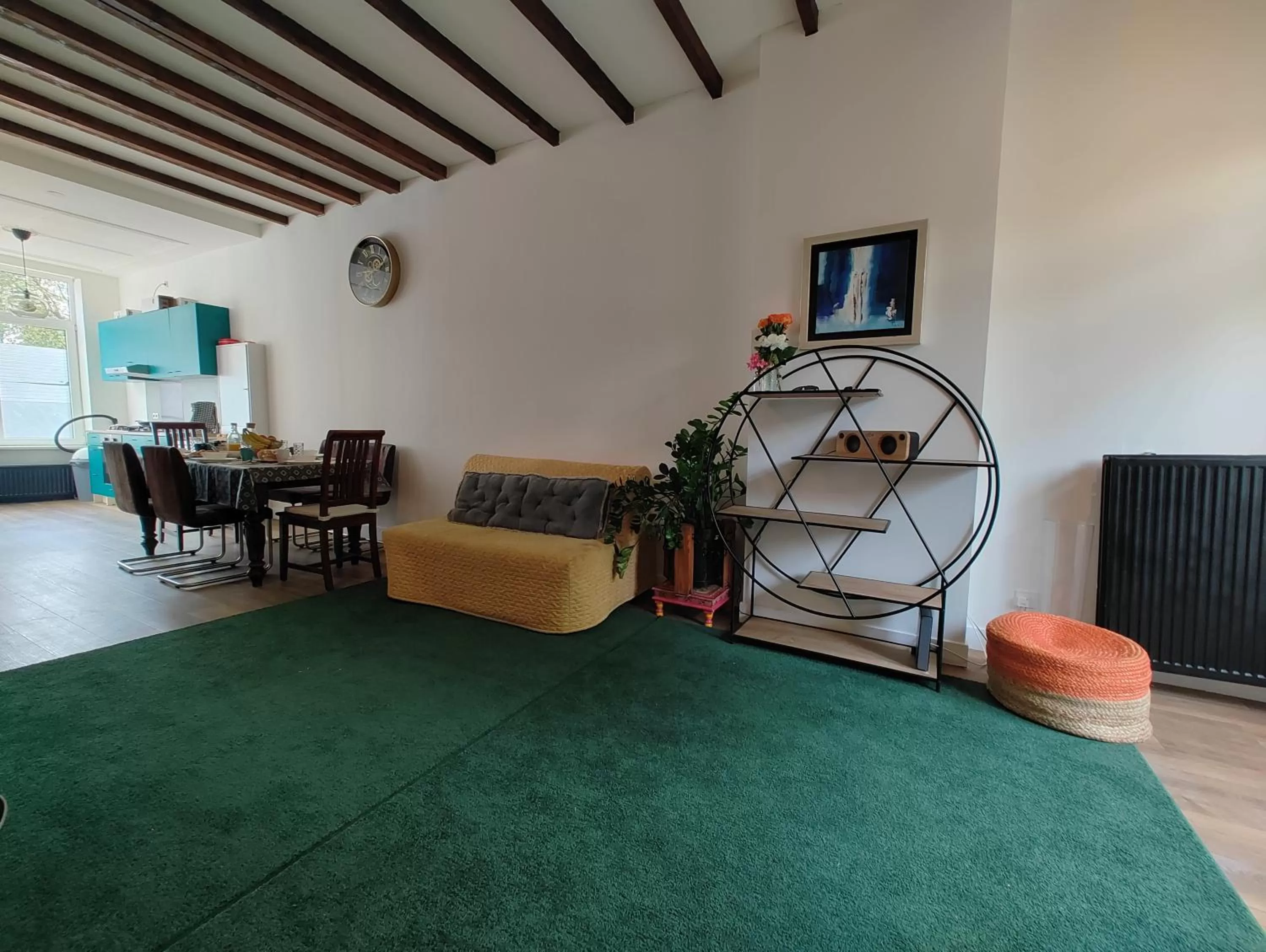 Seating Area in The Diesel Bed and Breakfast