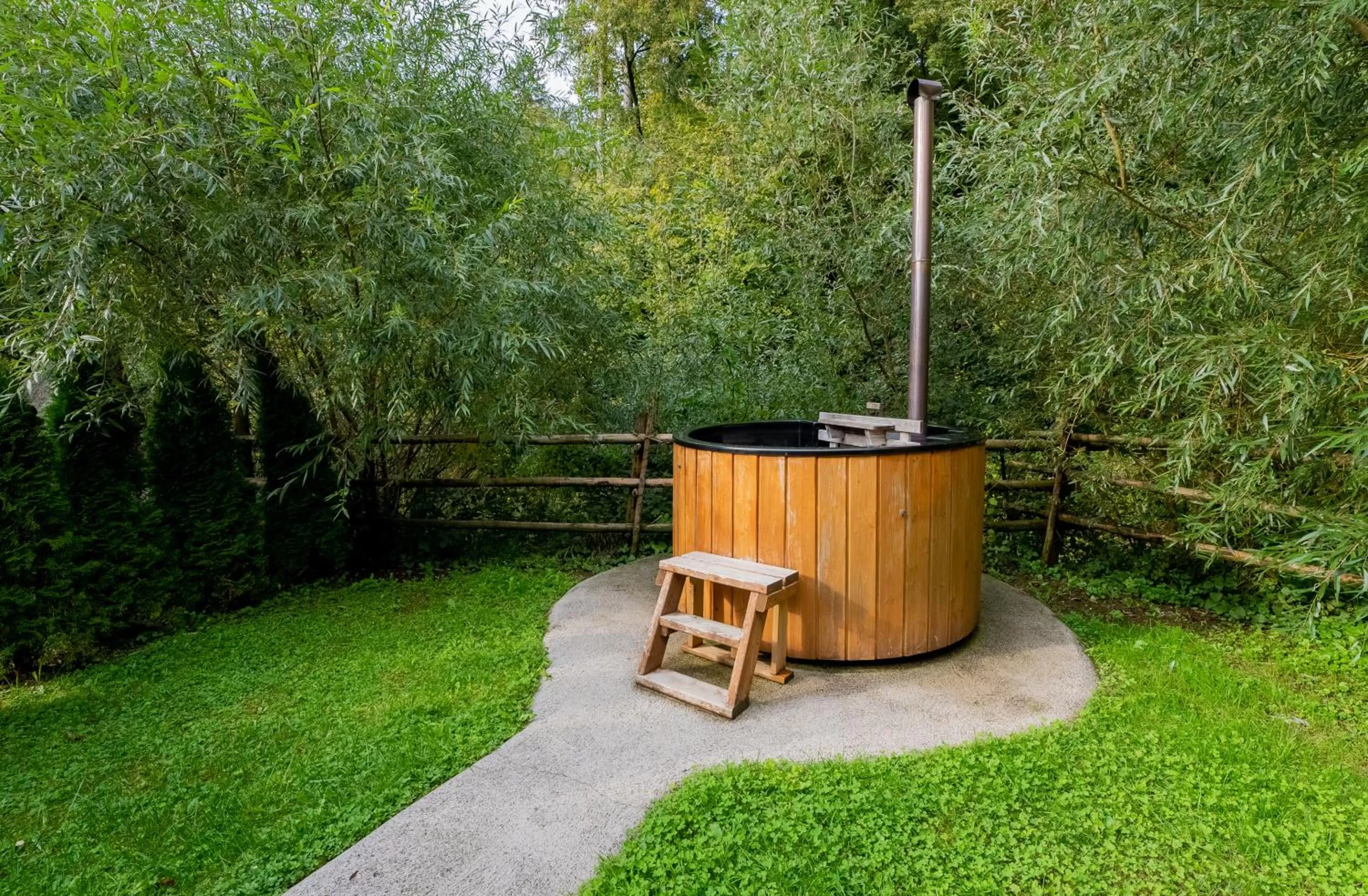 Garden in Korošec Apartments and Wellness Centre